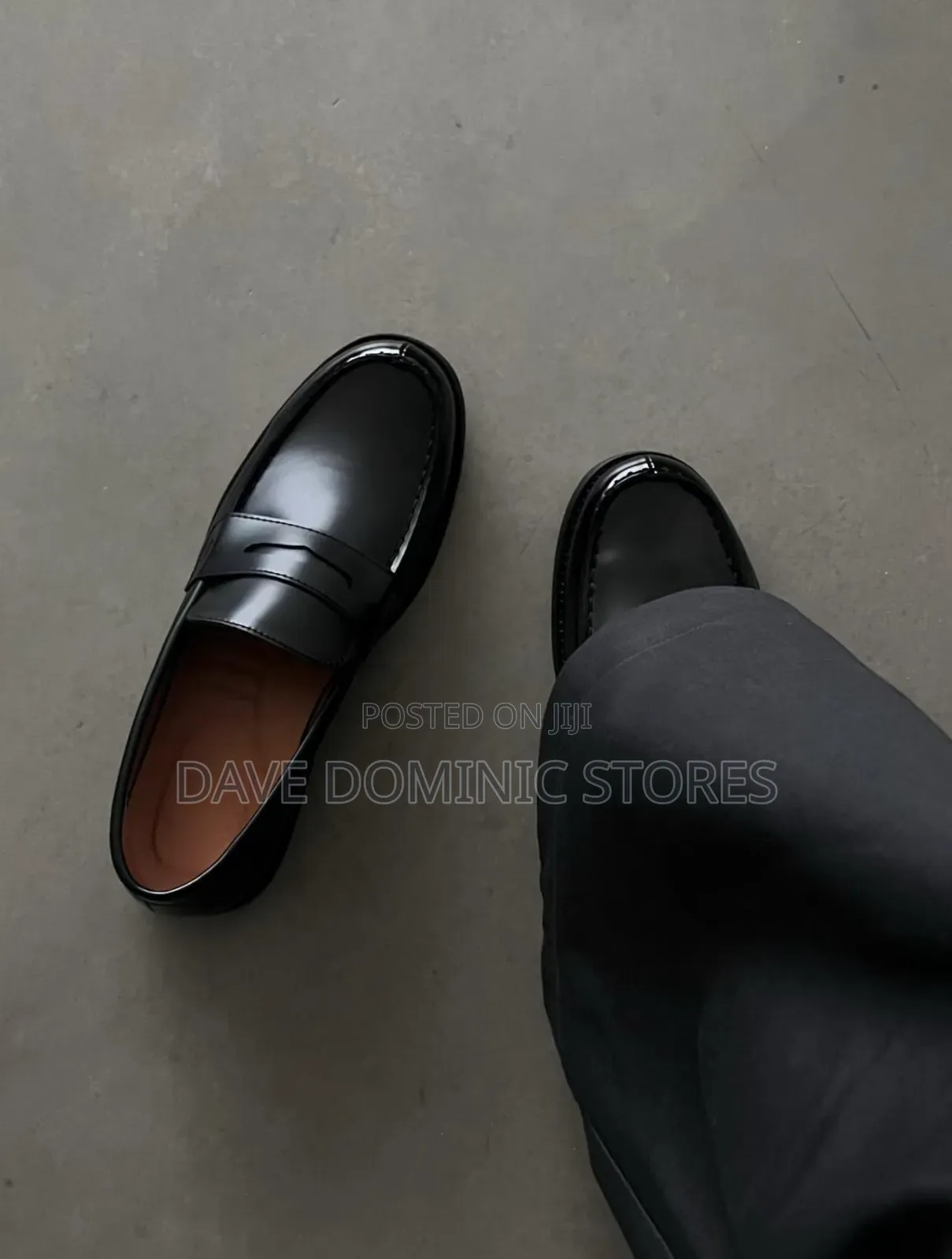 Vintage Calf Leather Loafers