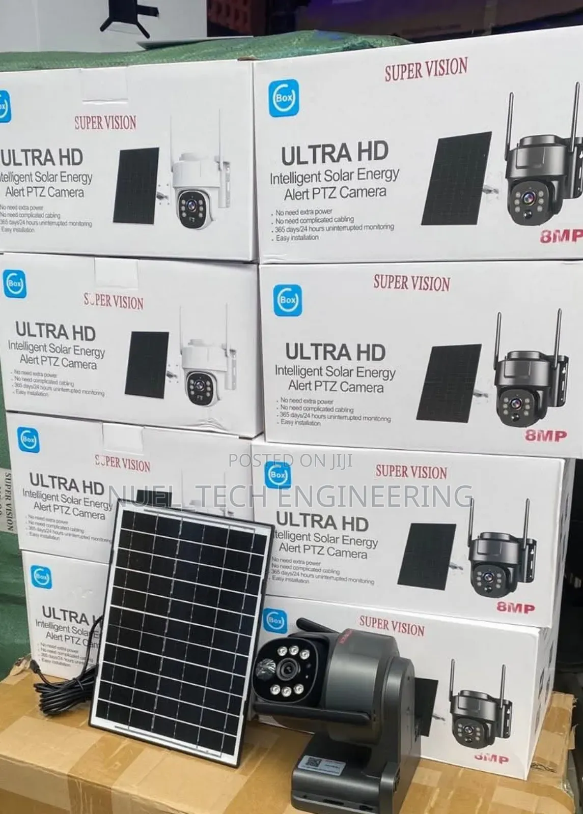 4g Solar Camera Single Lens 8mp V380 Pro