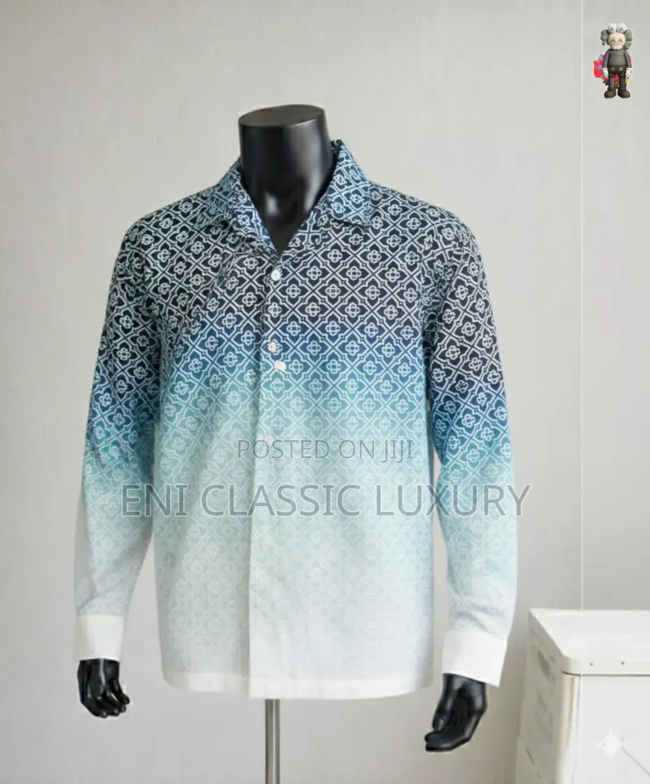 High Quality Luxury Men's Fendi Shirt Well Banded Package