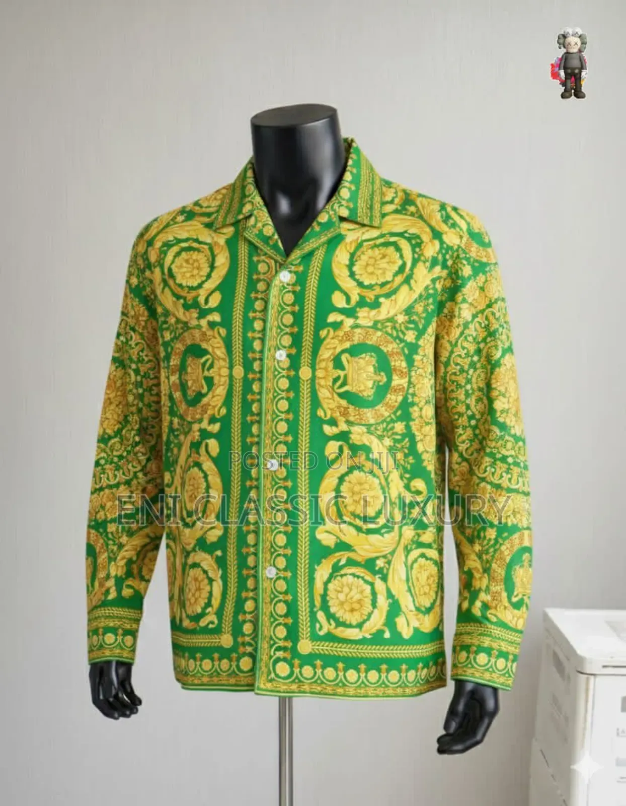 High Quality Luxury Men's Fendi Shirt Well Banded Package
