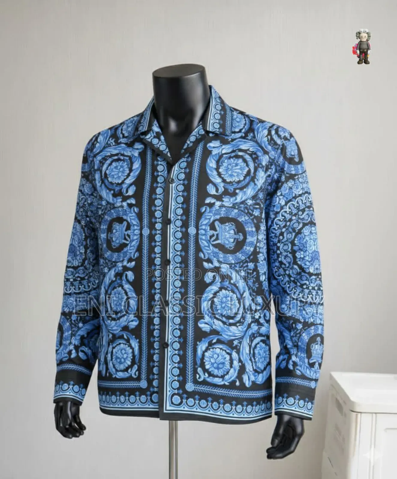High Quality Luxury Men's Fendi Shirt Well Banded Package