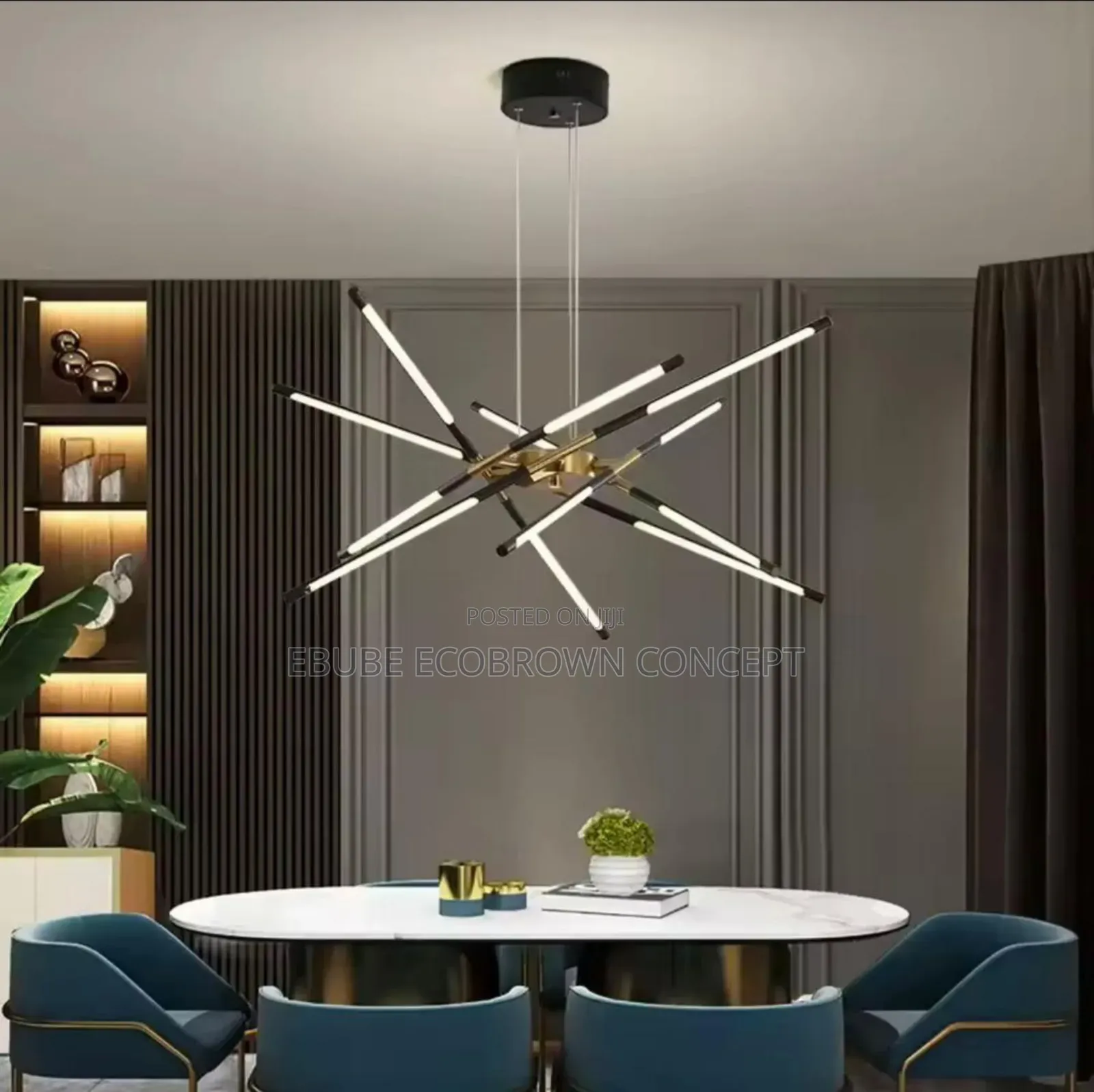 Modern Minimalist Led Pendant Chandelier Lamp Light.Dinning Room , Bar