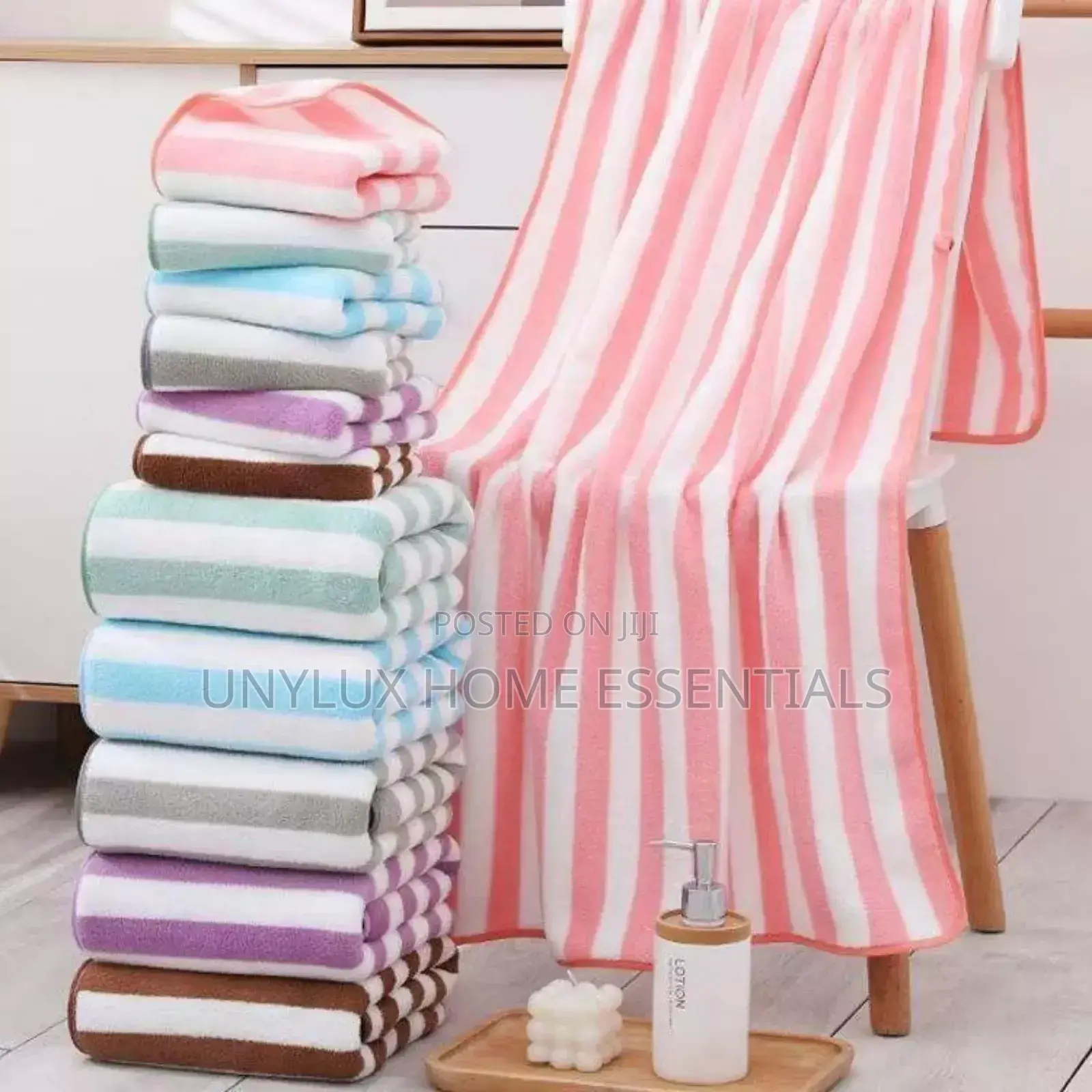 Microfiber Bath Pattern Towel