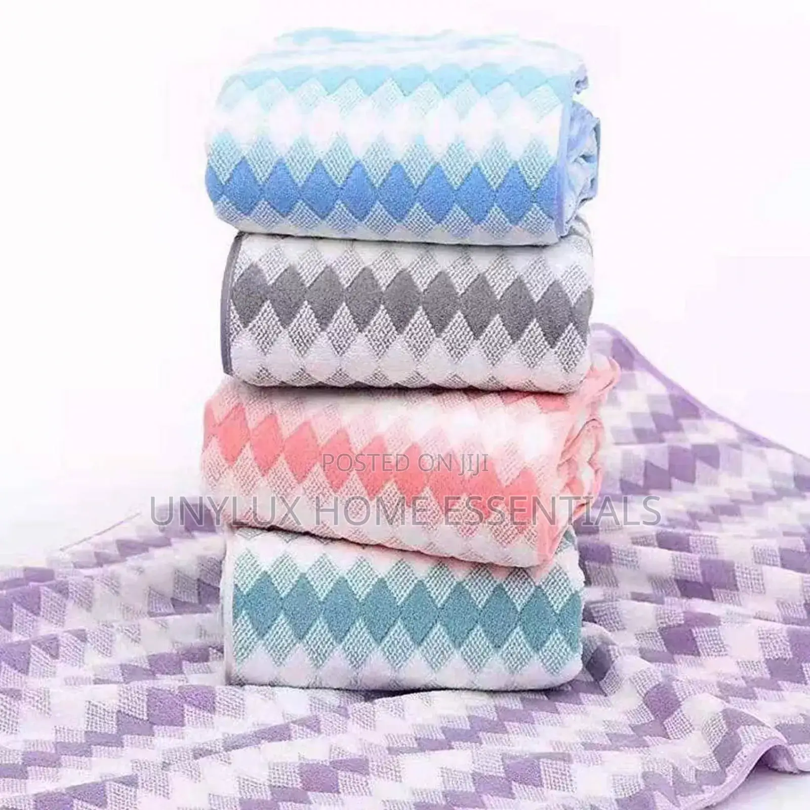 Microfiber Bath Pattern Towel