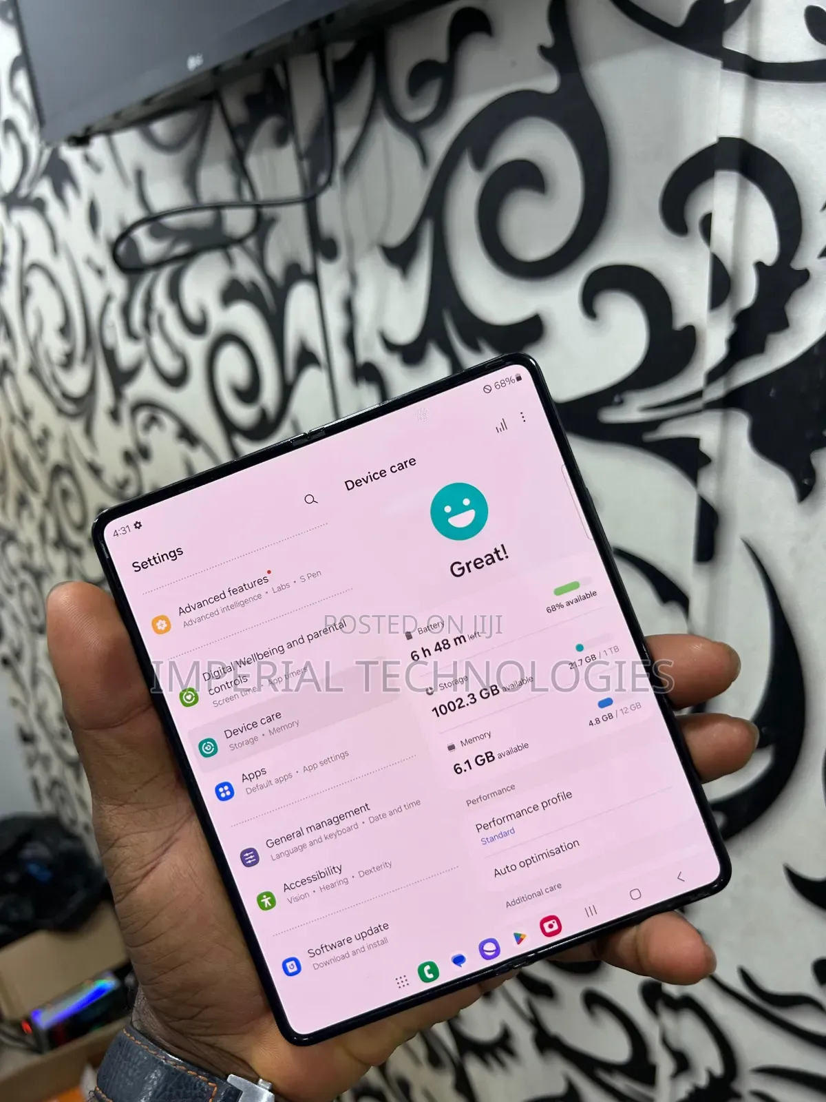 Samsung Galaxy Z Fold 5 1 TB Black
