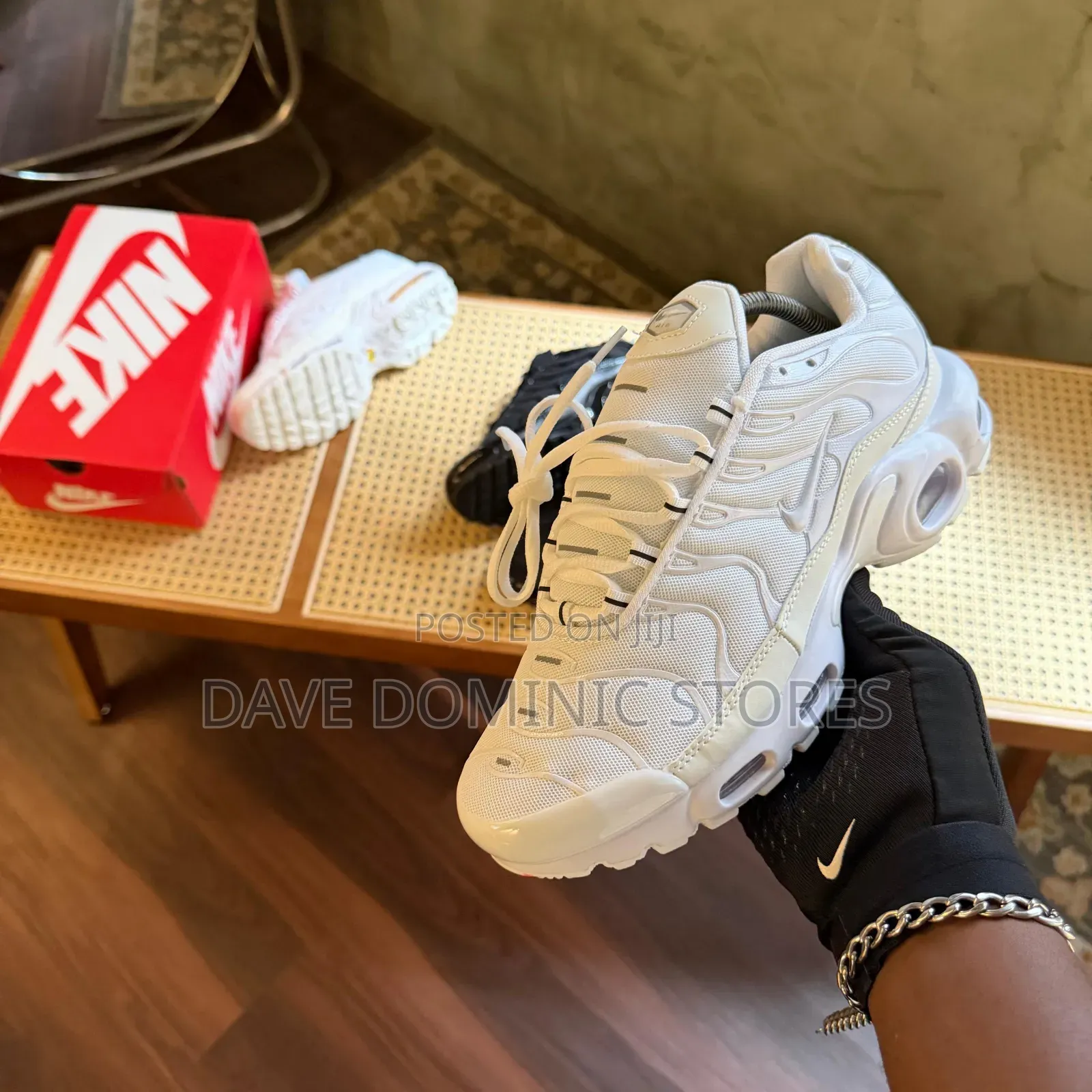 All White Nike Sneakers
