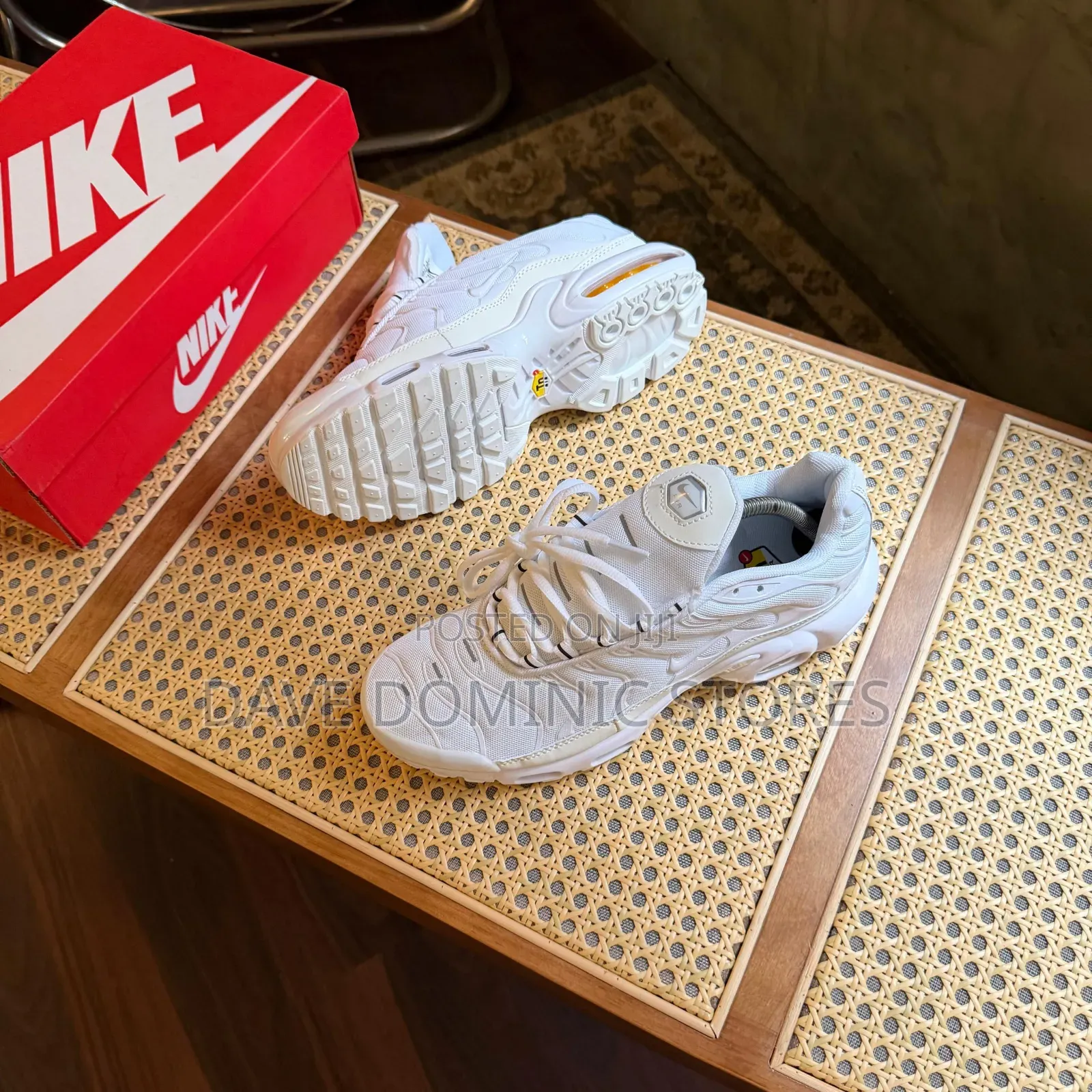 All White Nike Sneakers