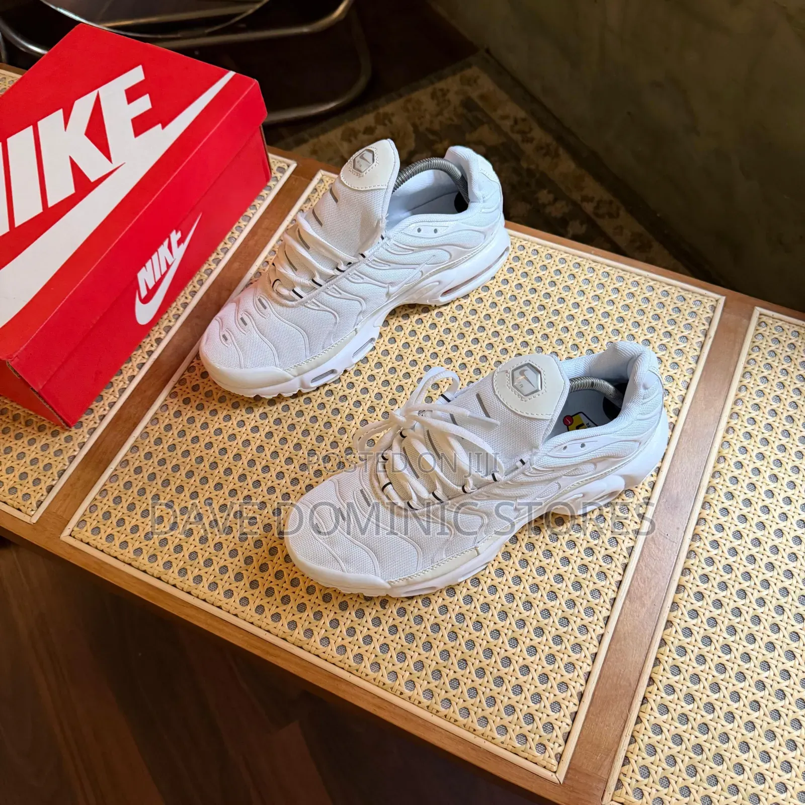 All White Nike Sneakers