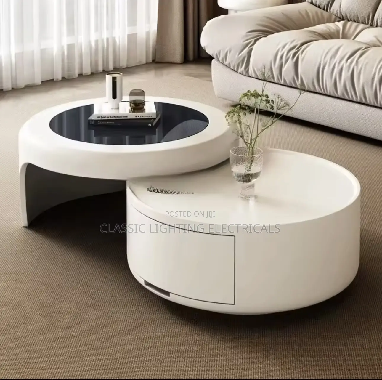 Simplicity Round Tables Luxury Decor Storage Unique Coffee Tables