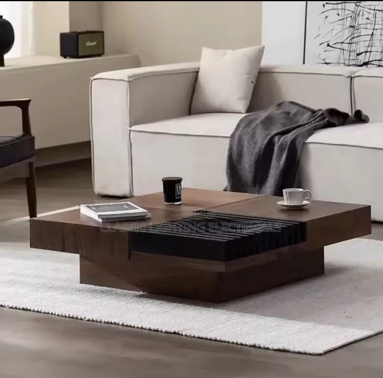 Coffee Table Wood Living Room Nordic Small Antique Vm Designer Table