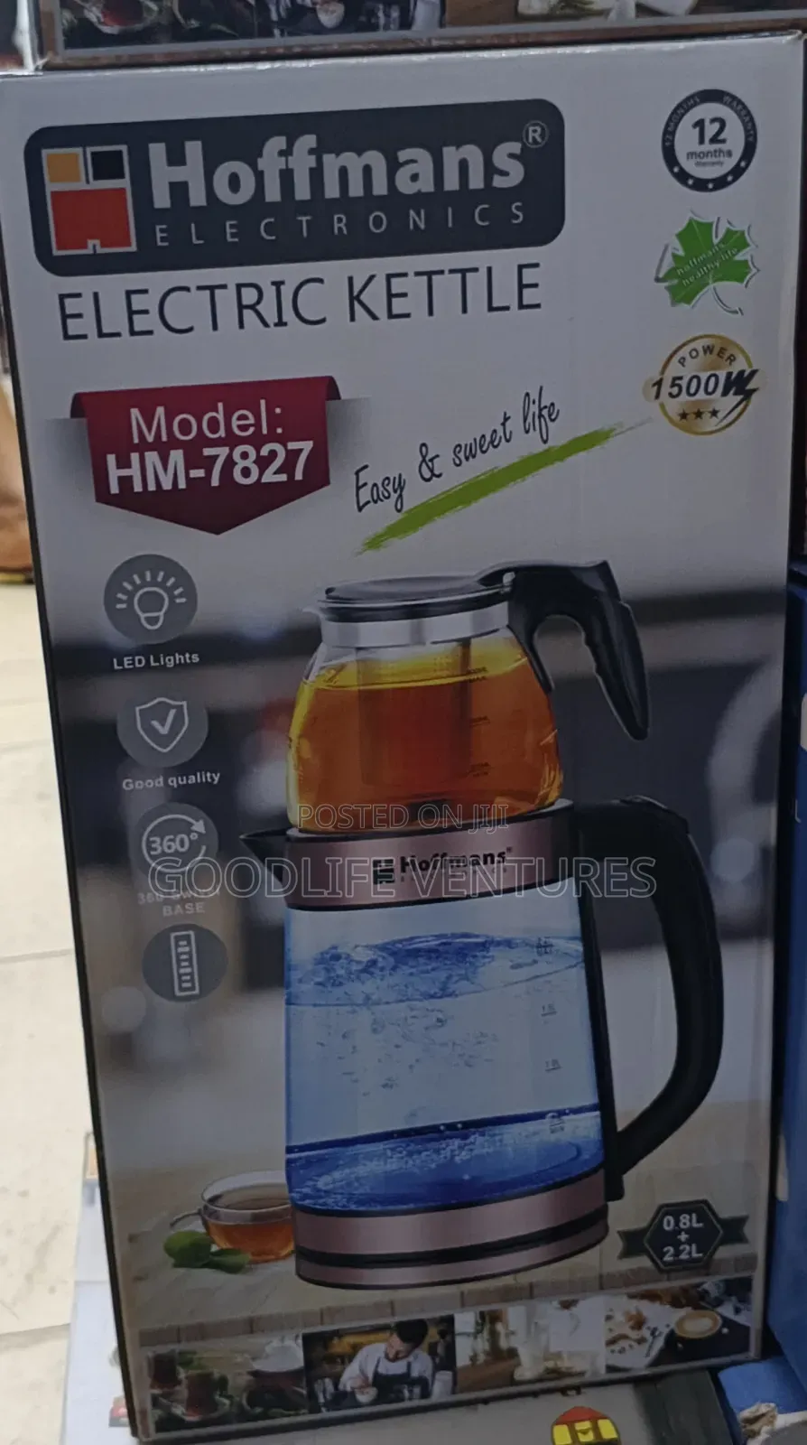Hoffman Double Electric Kettle