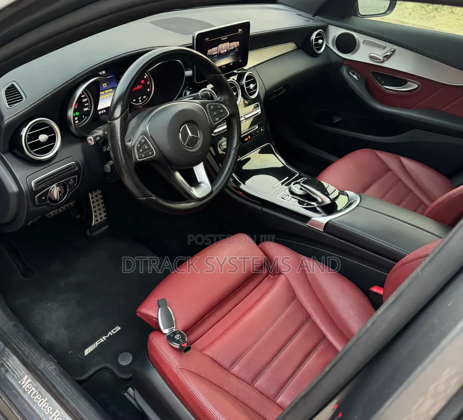 Mercedes-Benz C300 Sport 4Matic Sedan AWD (2.0L 4cyl 7A) 2017 Gray