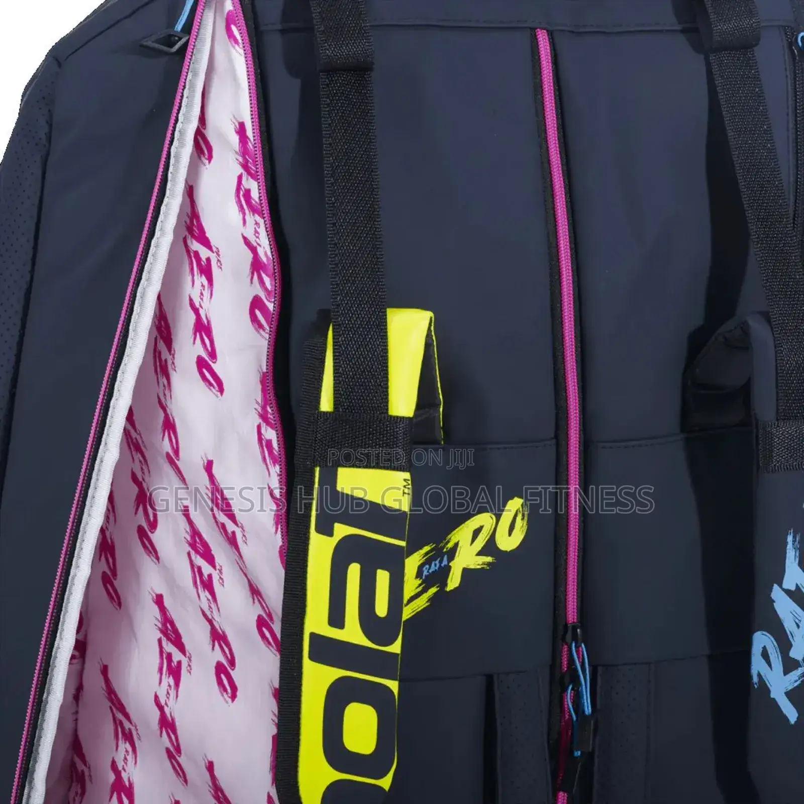 Pro Tennis Racket Bag (Babolat) 3 Zippers