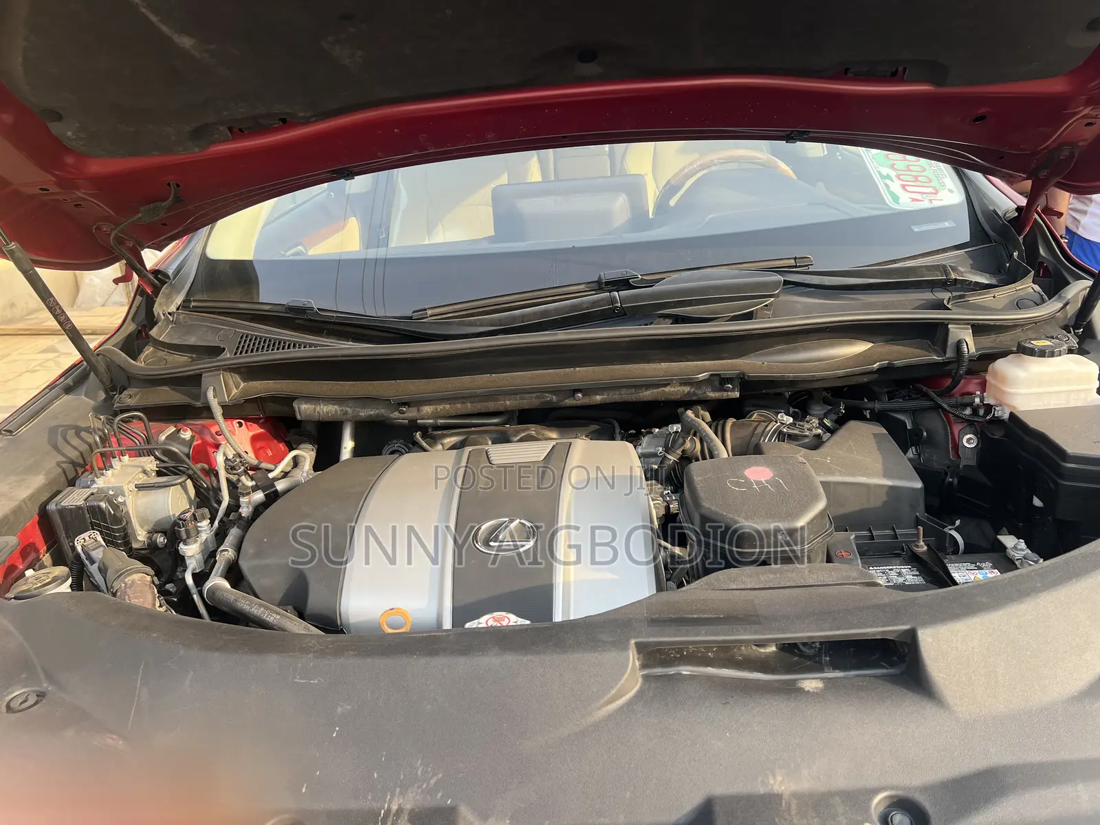 Lexus RX 350L 4WD 2020 Burgundy