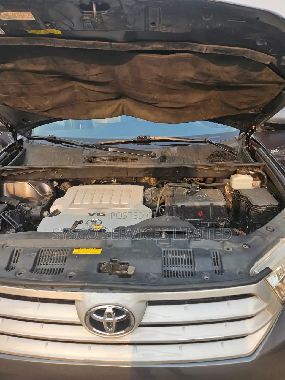 Toyota Highlander Limited 3.5l 4WD 2013 Gray