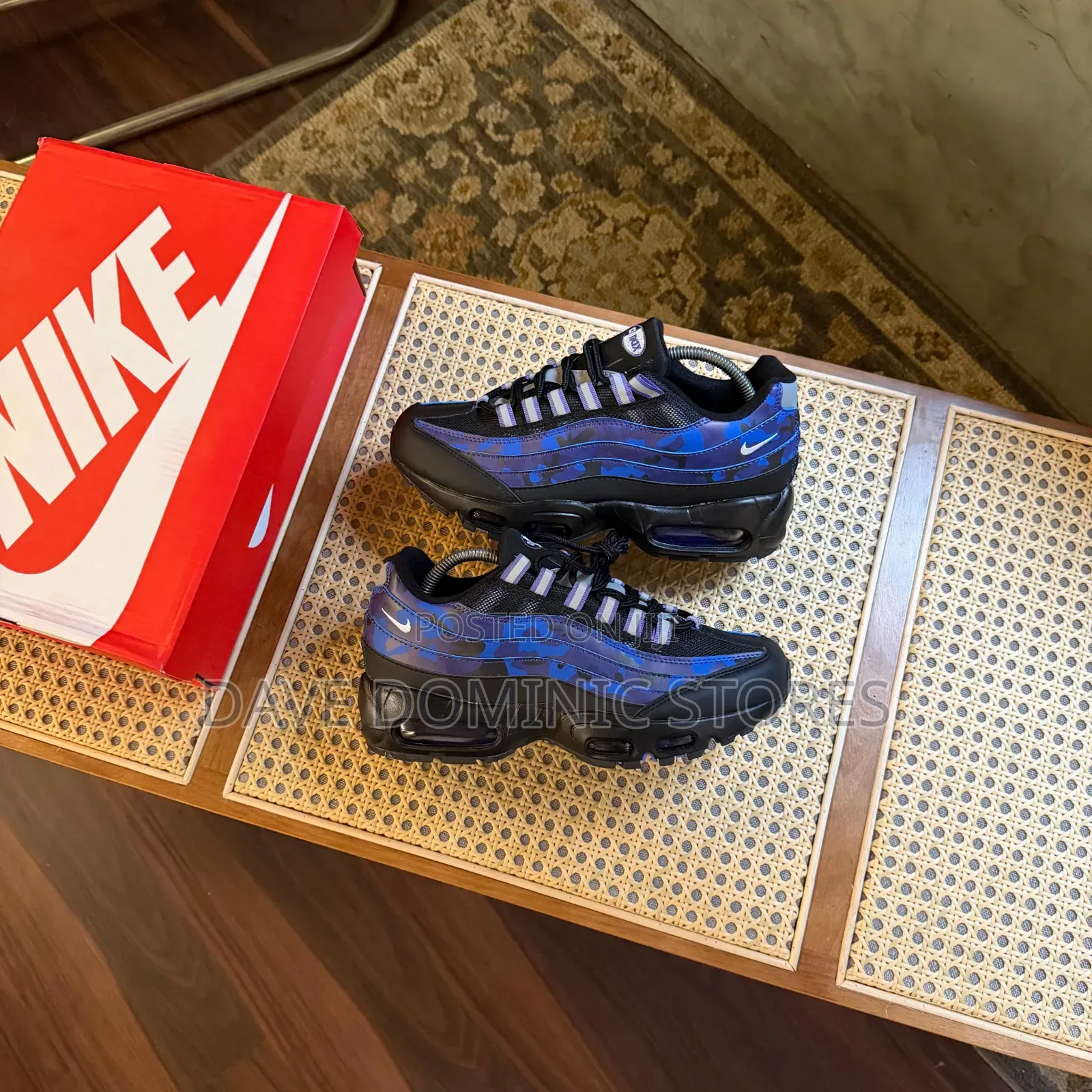 The Nike Airmax 95 Se Woodland Camo Sneakers