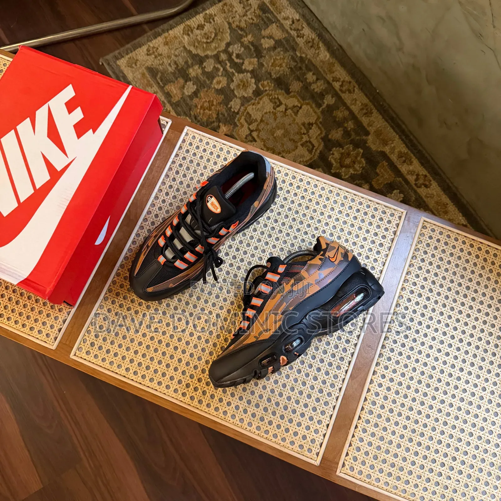 The Nike Airmax 95 Se Woodland Camo Sneakers