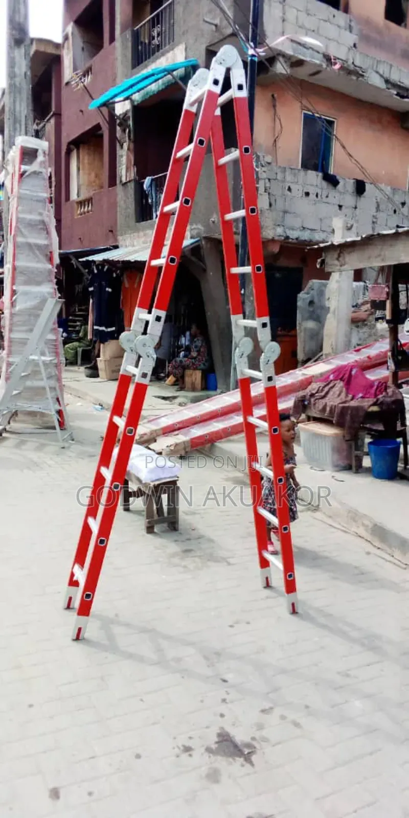 20x3 Heavy Duty Aluminium Ladder