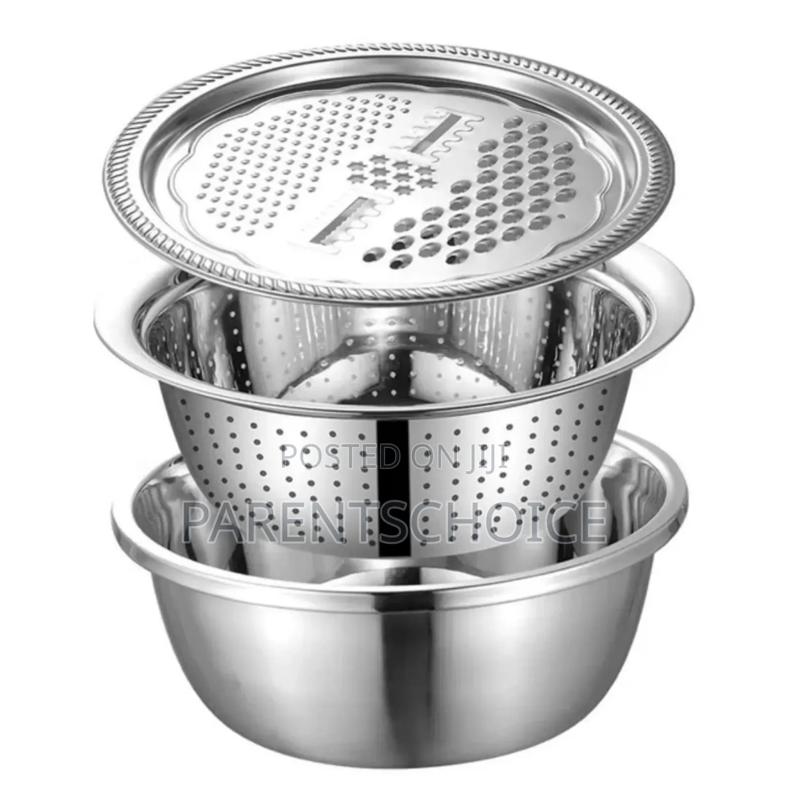 3 in 1 Multifunctional Quality Stainless Steel Vegetable Slicer Grater
