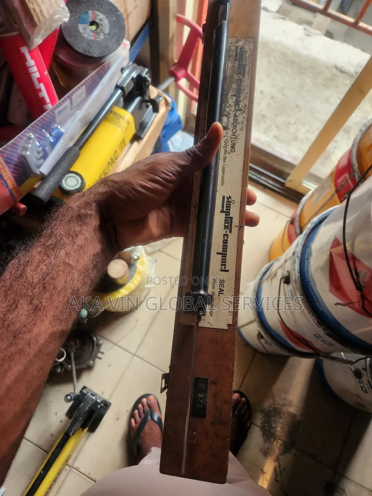 Simplex-Compact Seal Wear Down Gauge