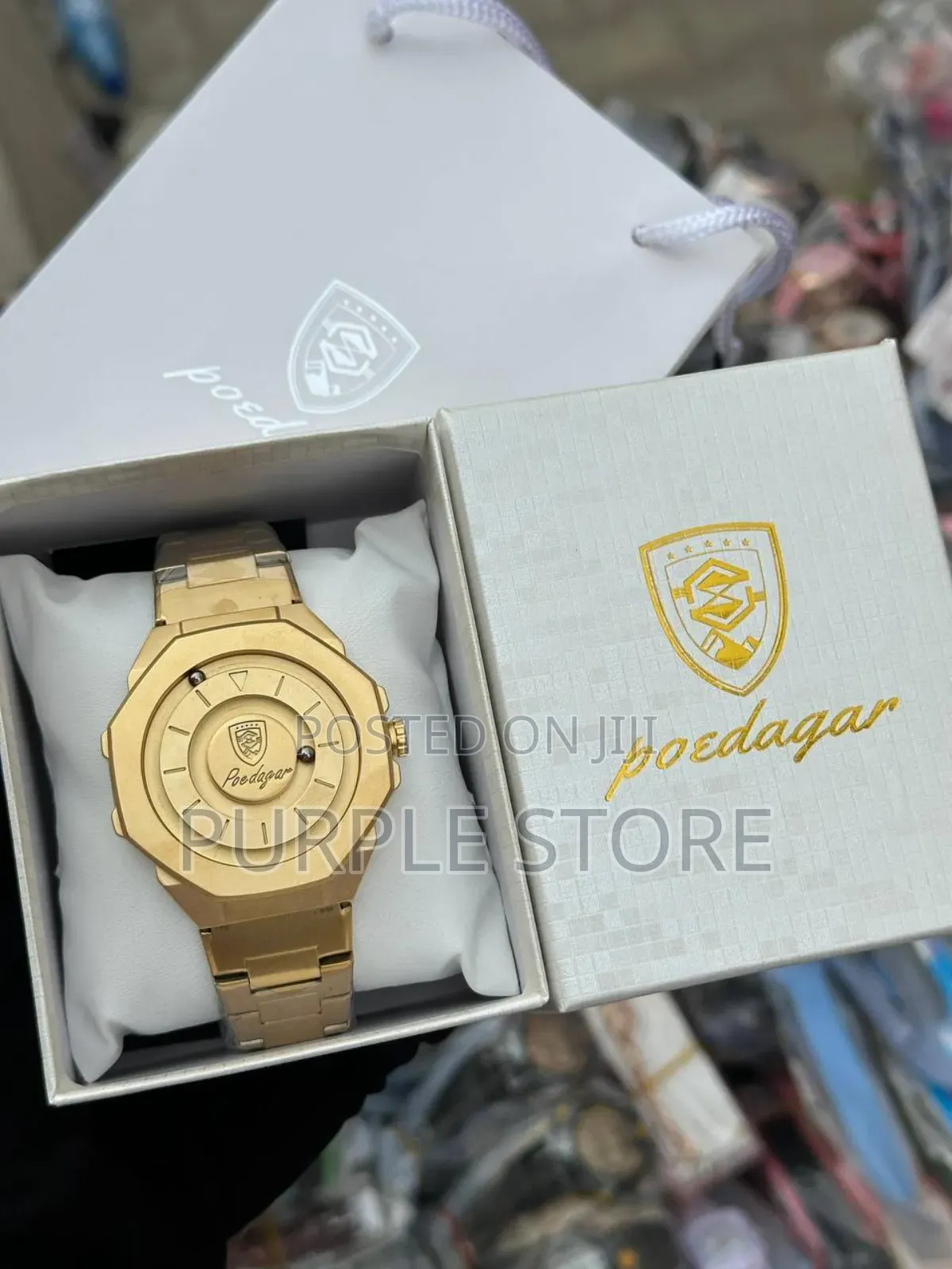 Poedagar Magnetic Dial Wristwatches