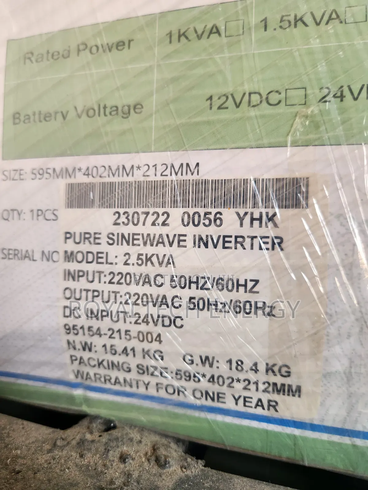 Yohako 2.5kva 24v Hybrid Inverters