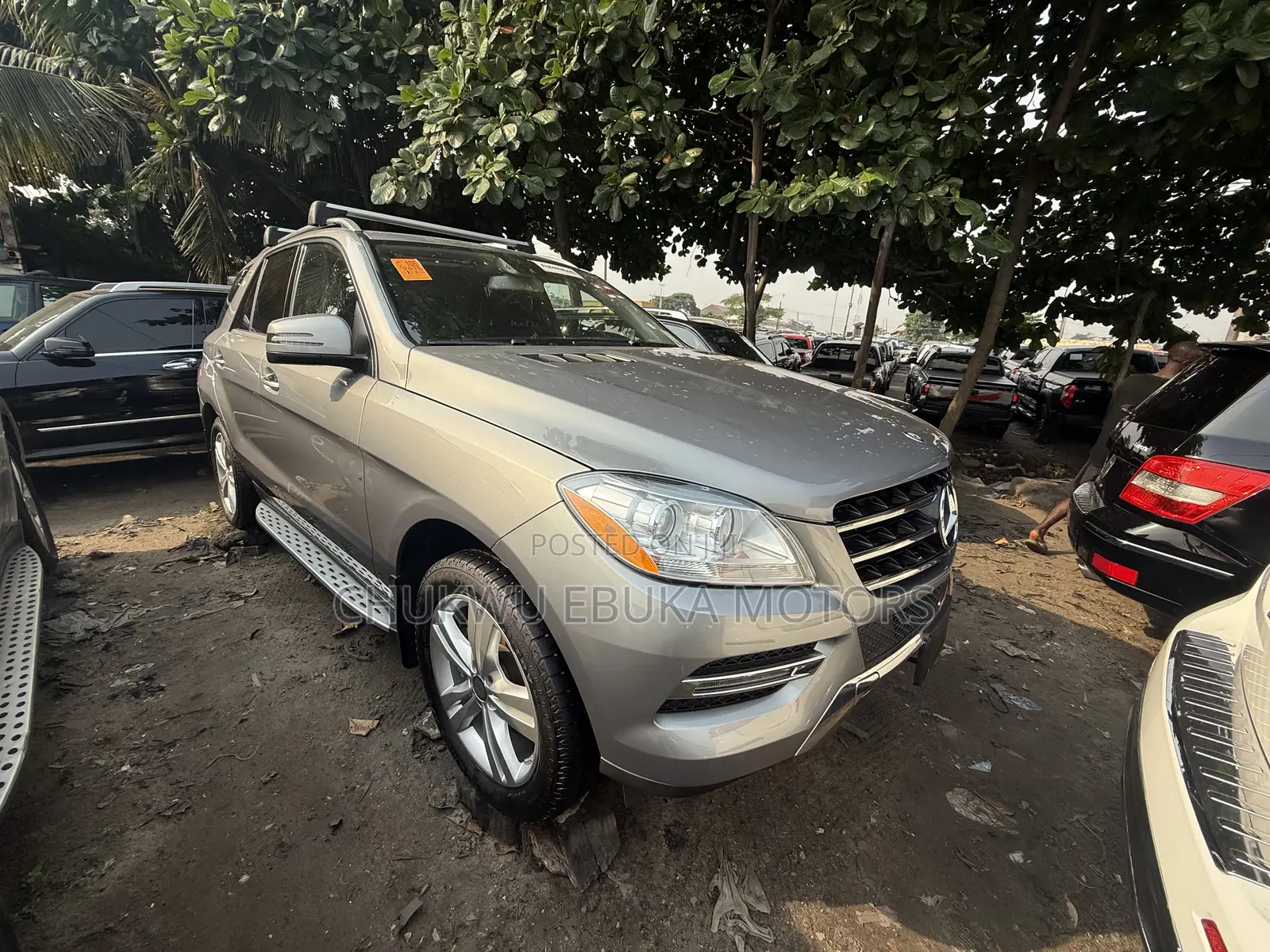 Mercedes-Benz M Class ML350 4MATIC 4dr SUV AWD (3.5L 6cyl 7A) 2015 Gray