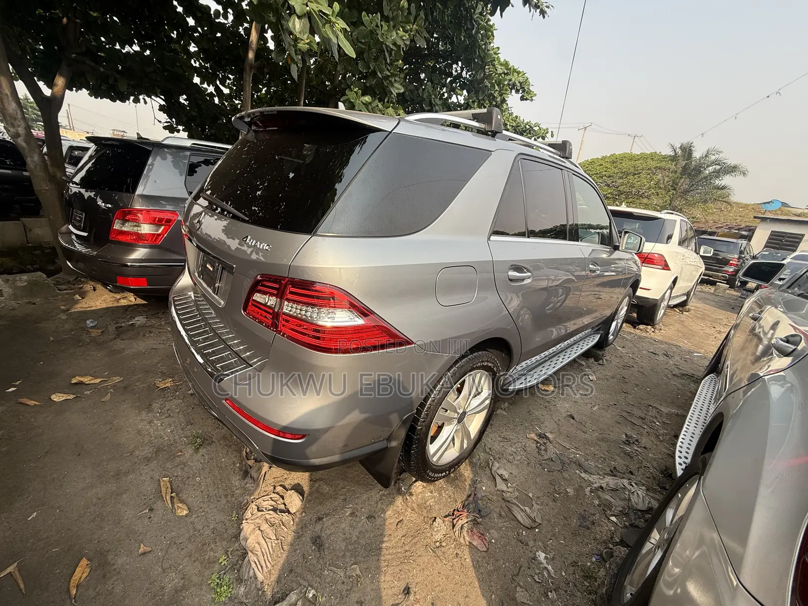Mercedes-Benz M Class ML350 4MATIC 4dr SUV AWD (3.5L 6cyl 7A) 2015 Gray