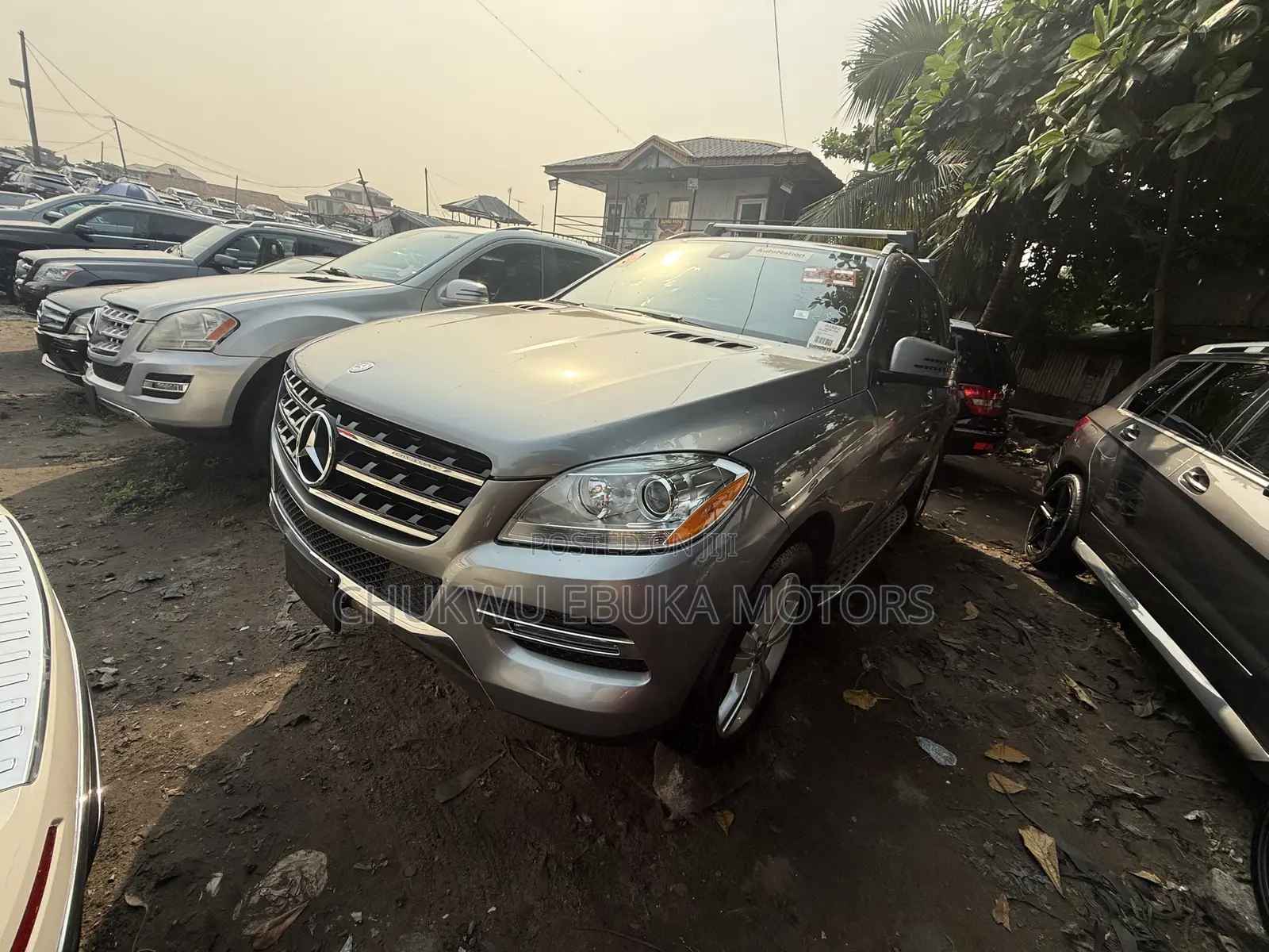 Mercedes-Benz M Class ML350 4MATIC 4dr SUV AWD (3.5L 6cyl 7A) 2015 Gray