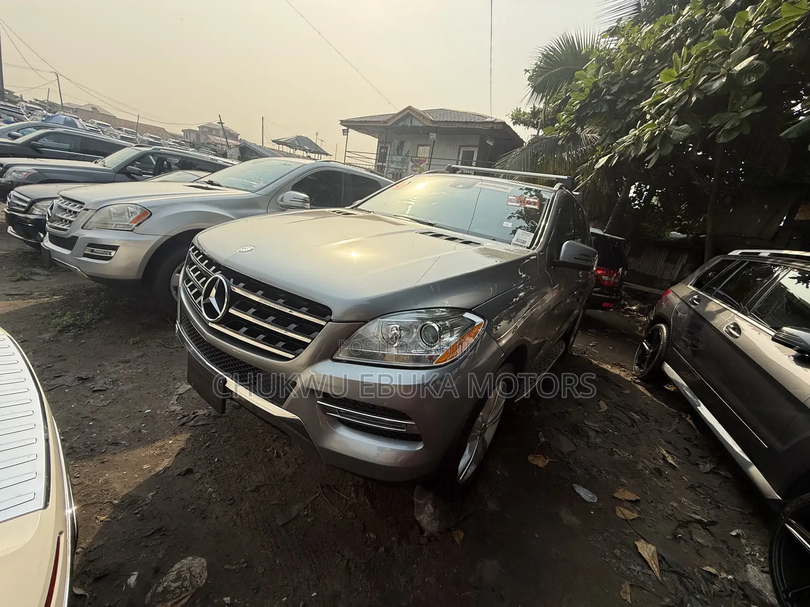 Mercedes-Benz M Class ML350 4MATIC 4dr SUV AWD (3.5L 6cyl 7A) 2015 Gray