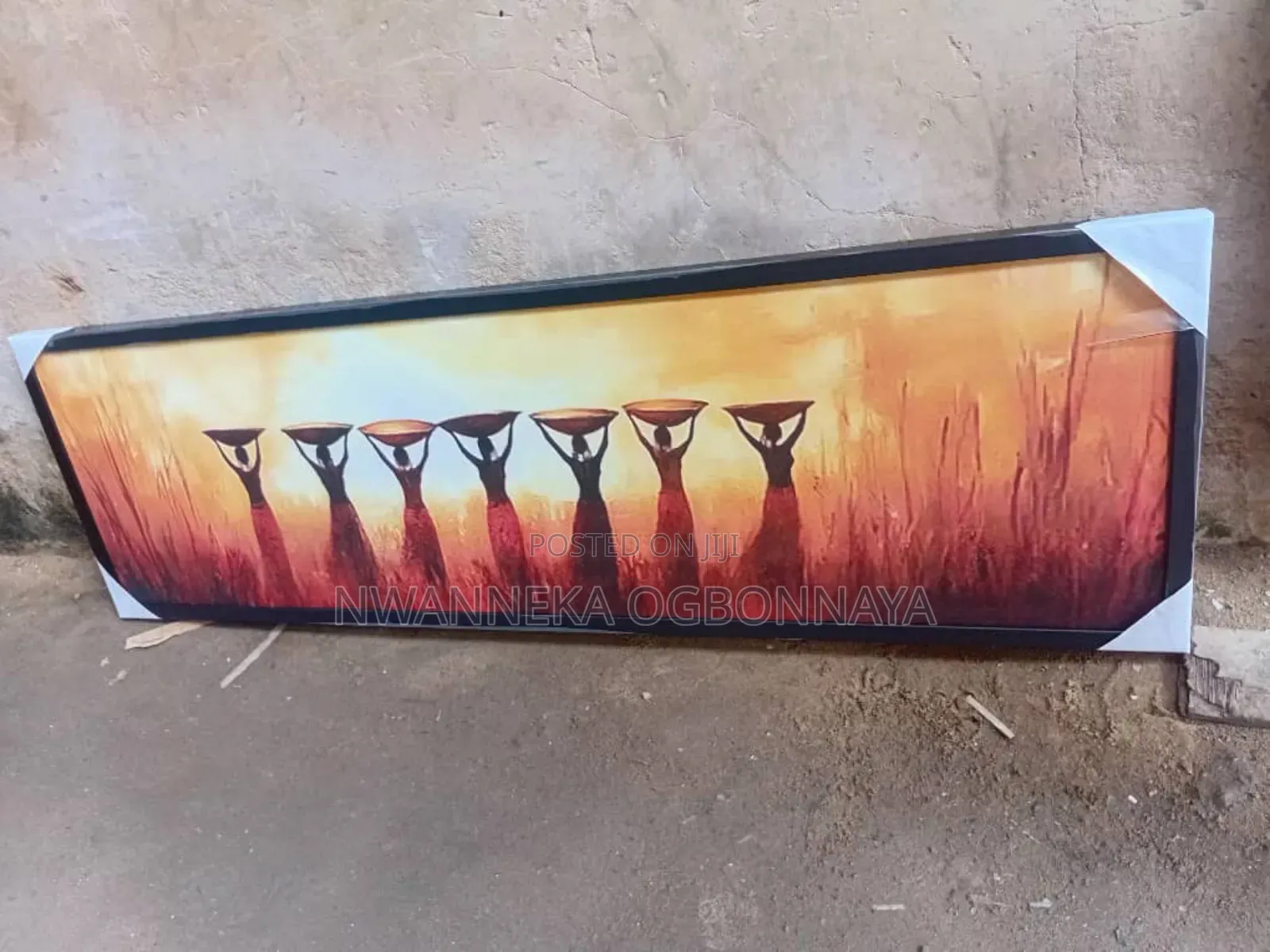 Abstract Modern People Landscape Oil Printing on Canvas