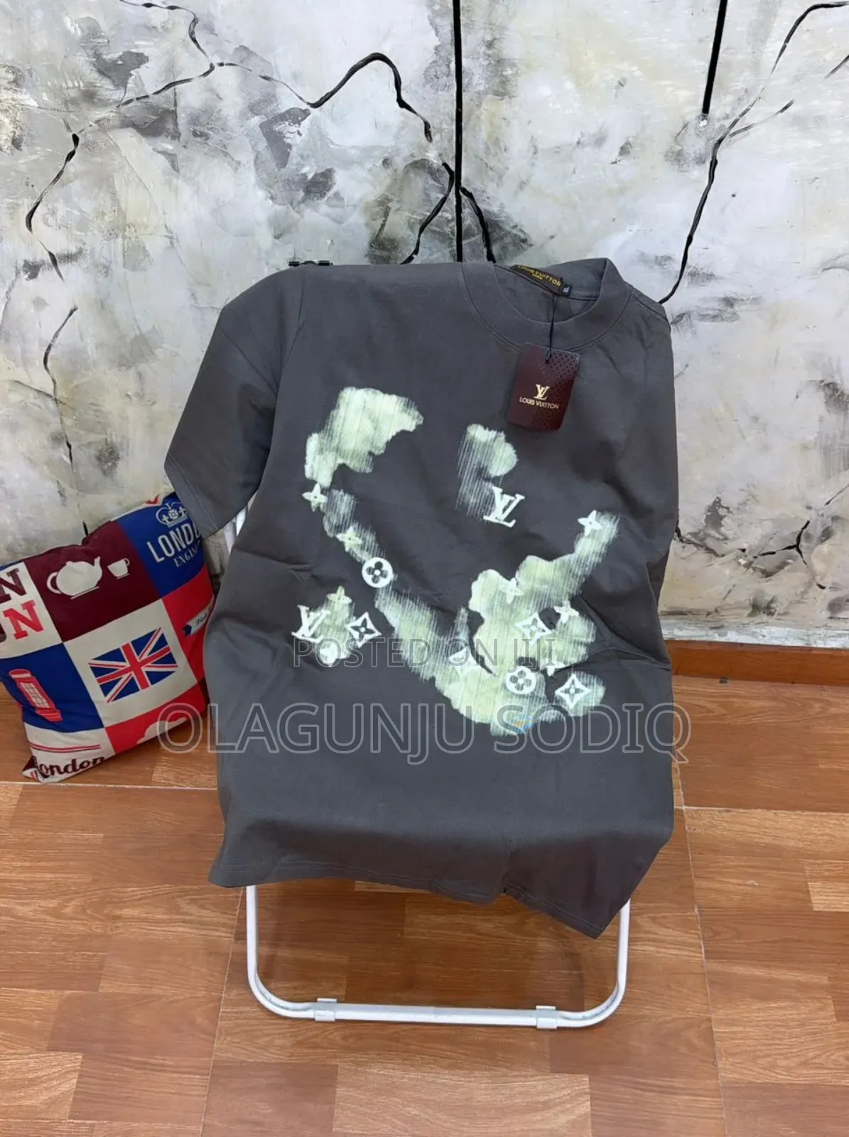 Louis Vuitton Italian Round Neck T-Shirt