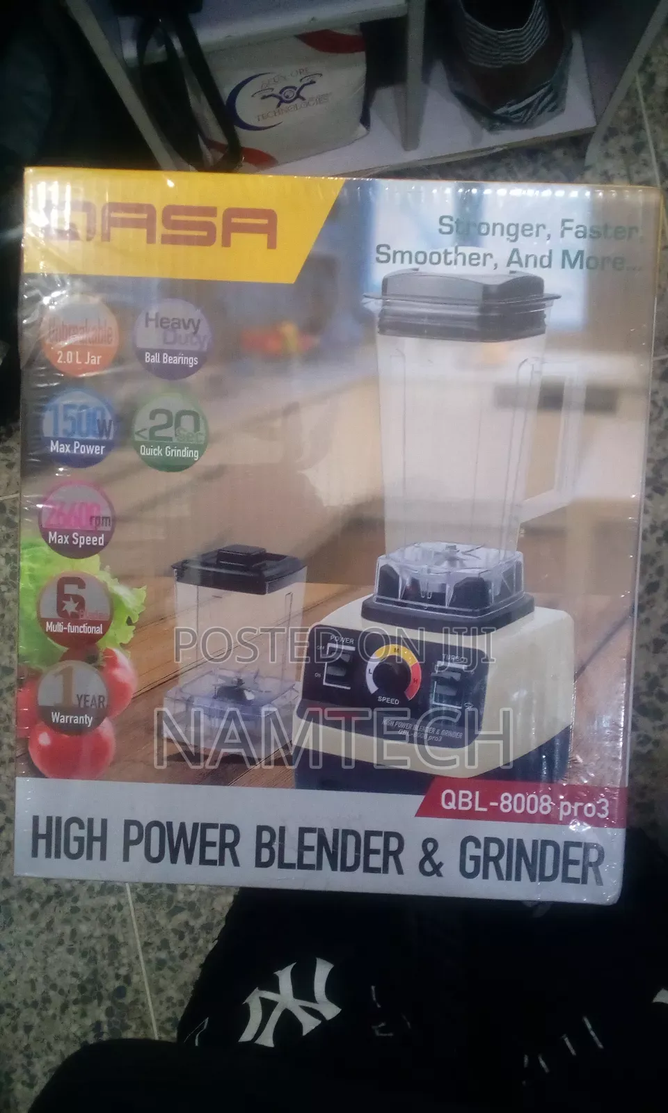 Qasa High Power Blender/Grinder