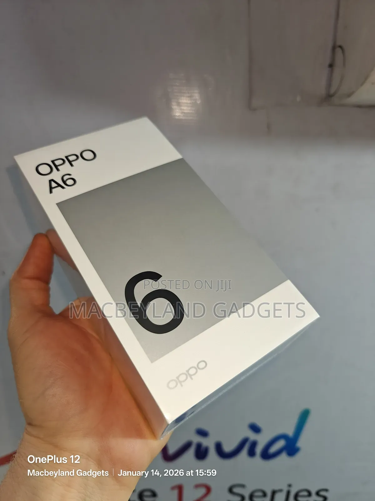 New Oppo A6 256 GB Blue
