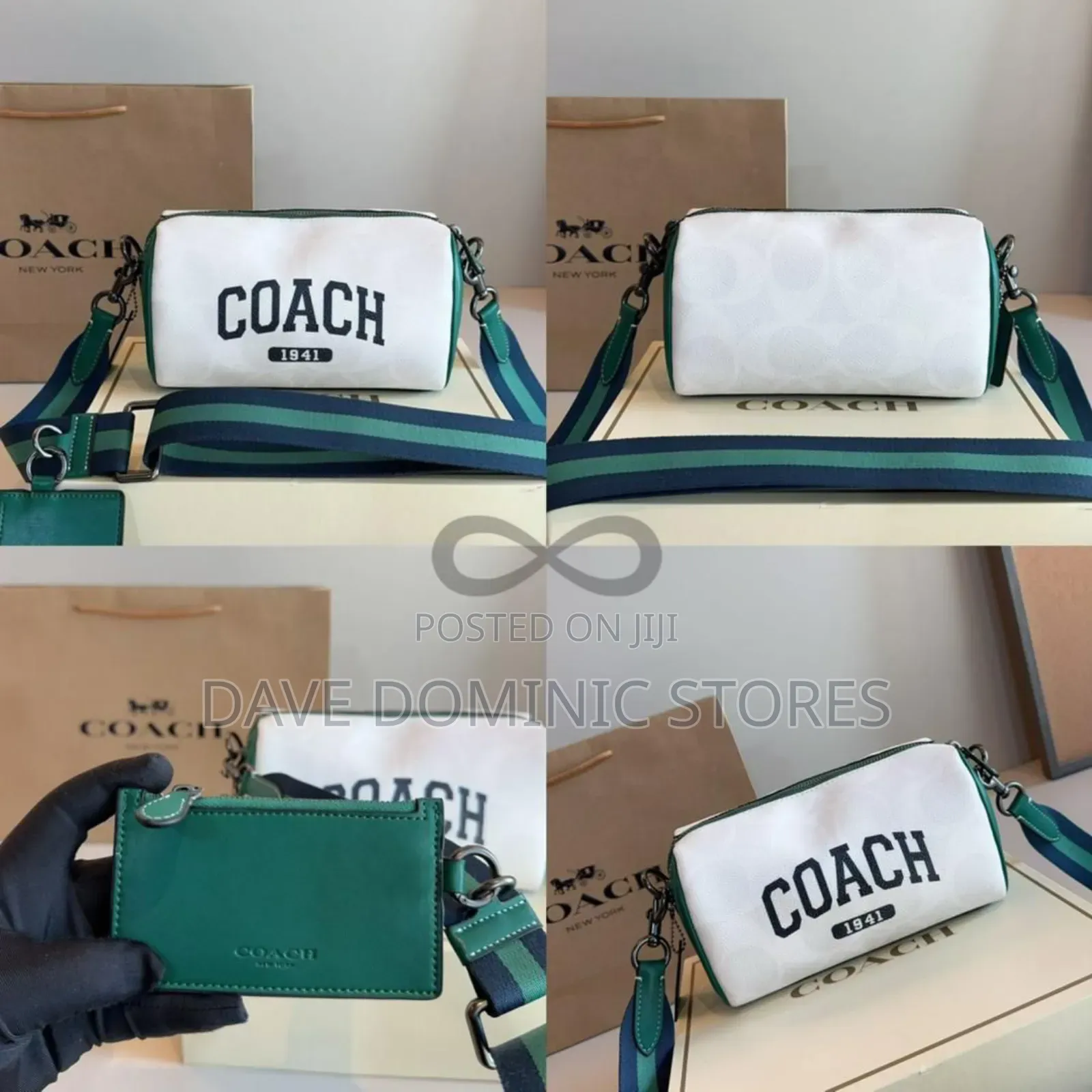 Portable Coach Cross Body Bag