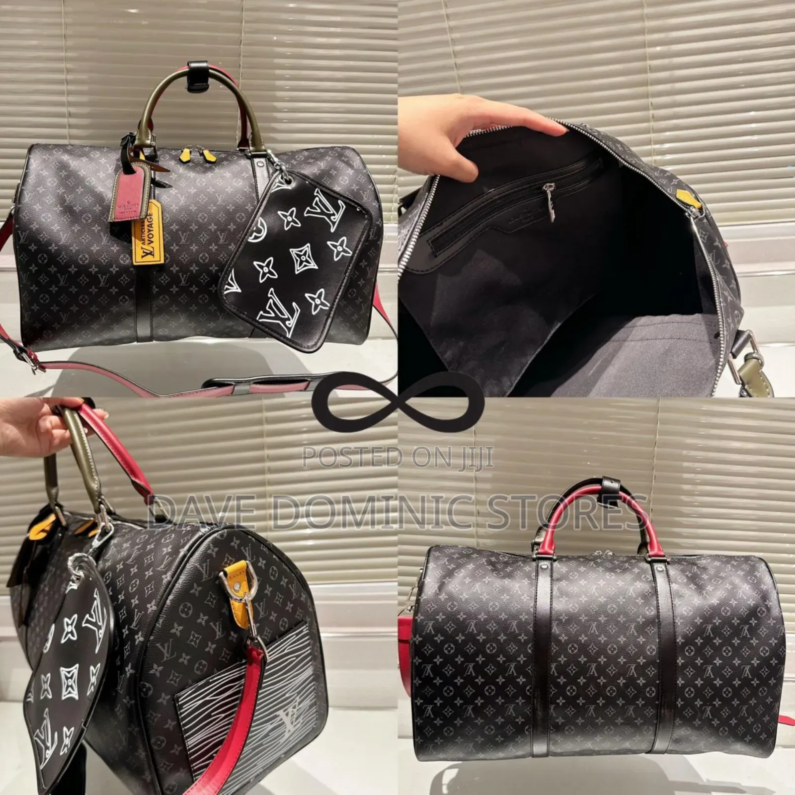 Louis Vuitton Keepall Bandoulière 50 Duffle Bag