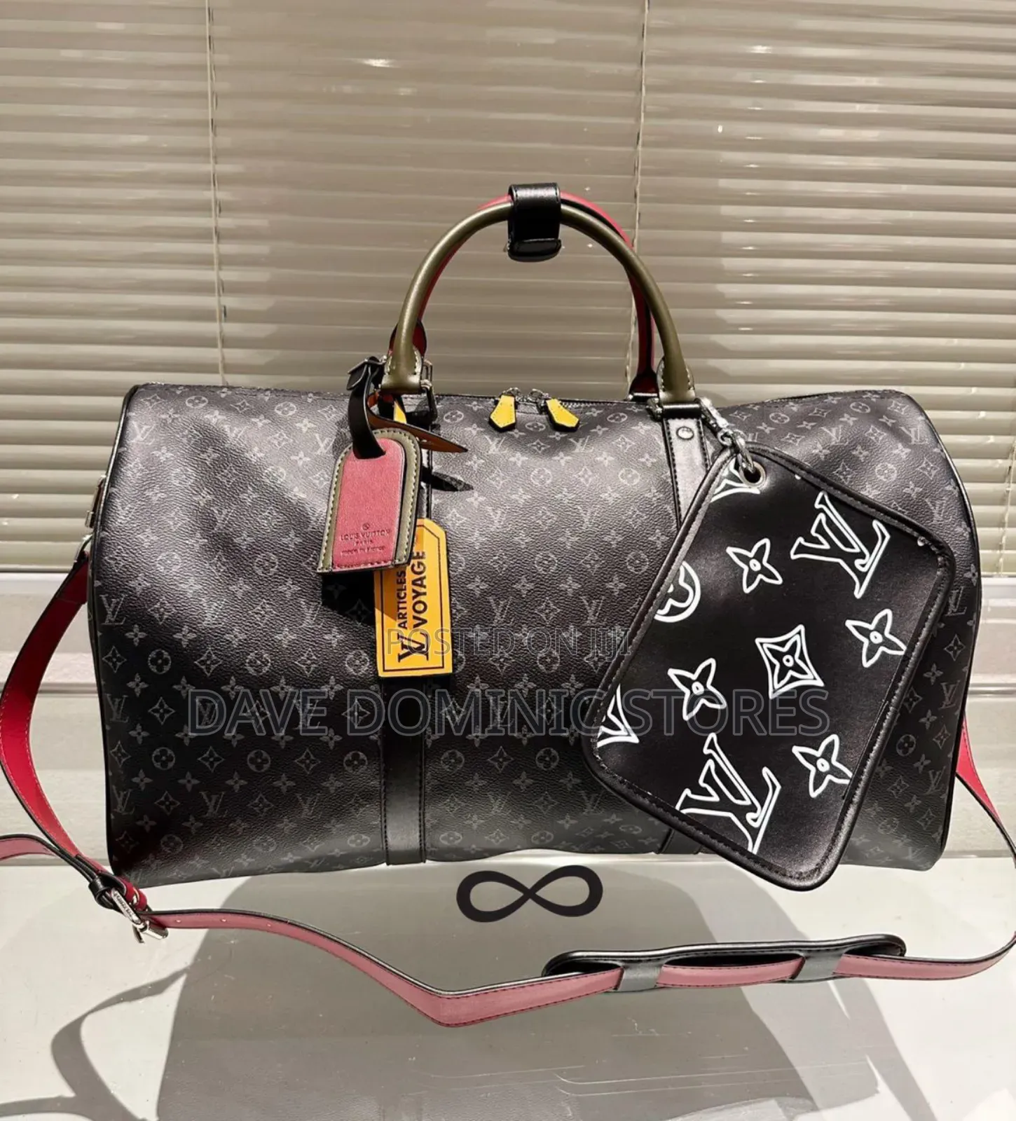 Louis Vuitton Keepall Bandoulière 50 Duffle Bag