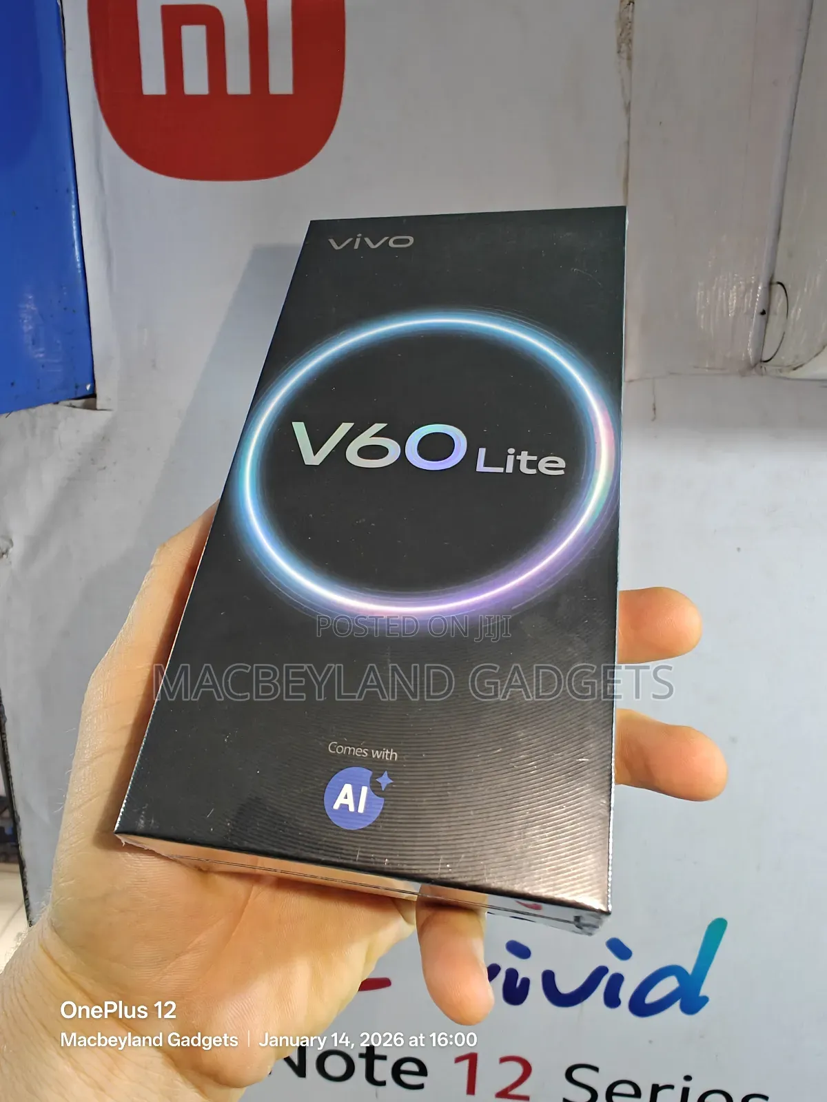New Vivo V60 256 GB Black