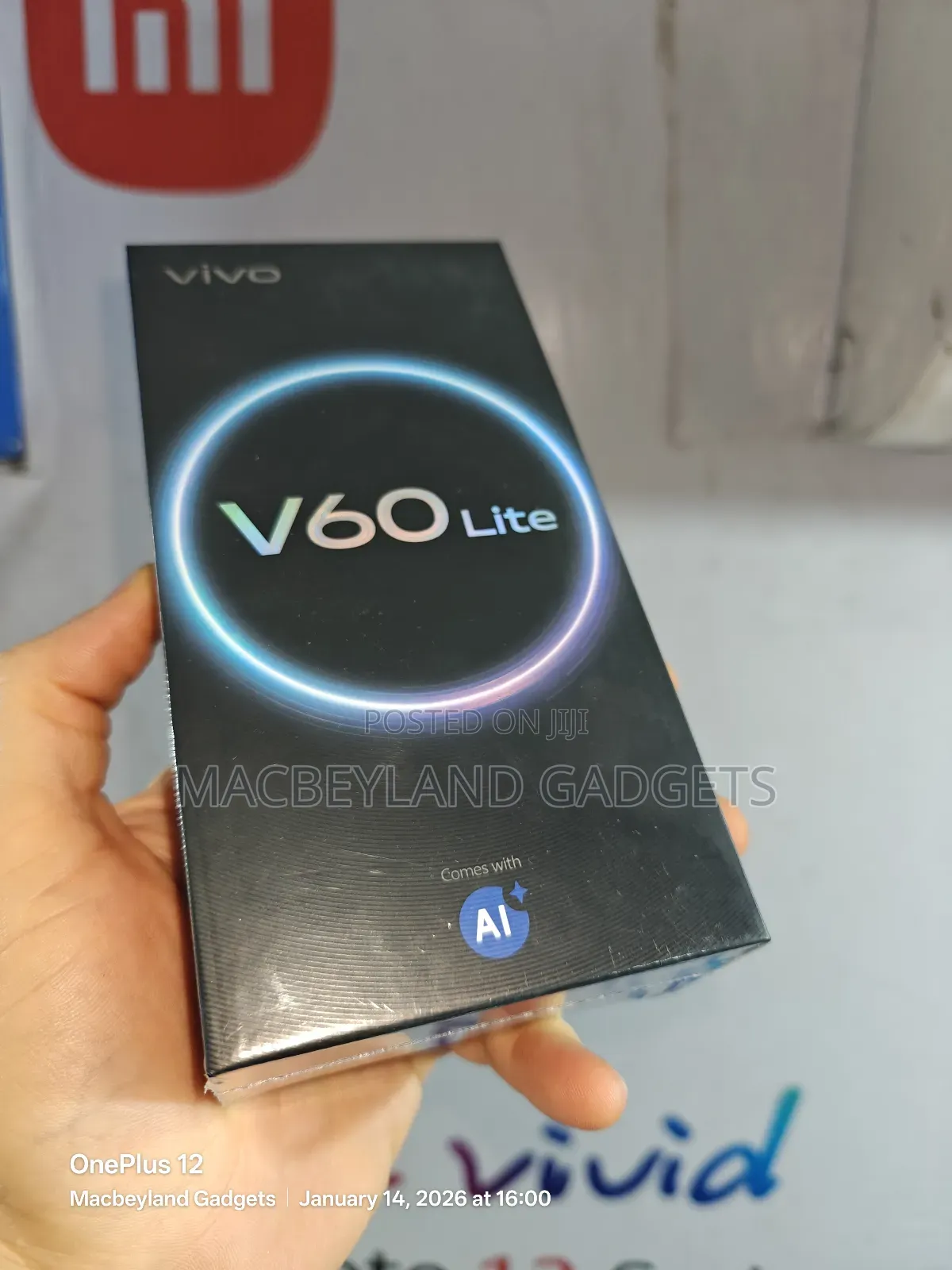 New Vivo V60 256 GB Black