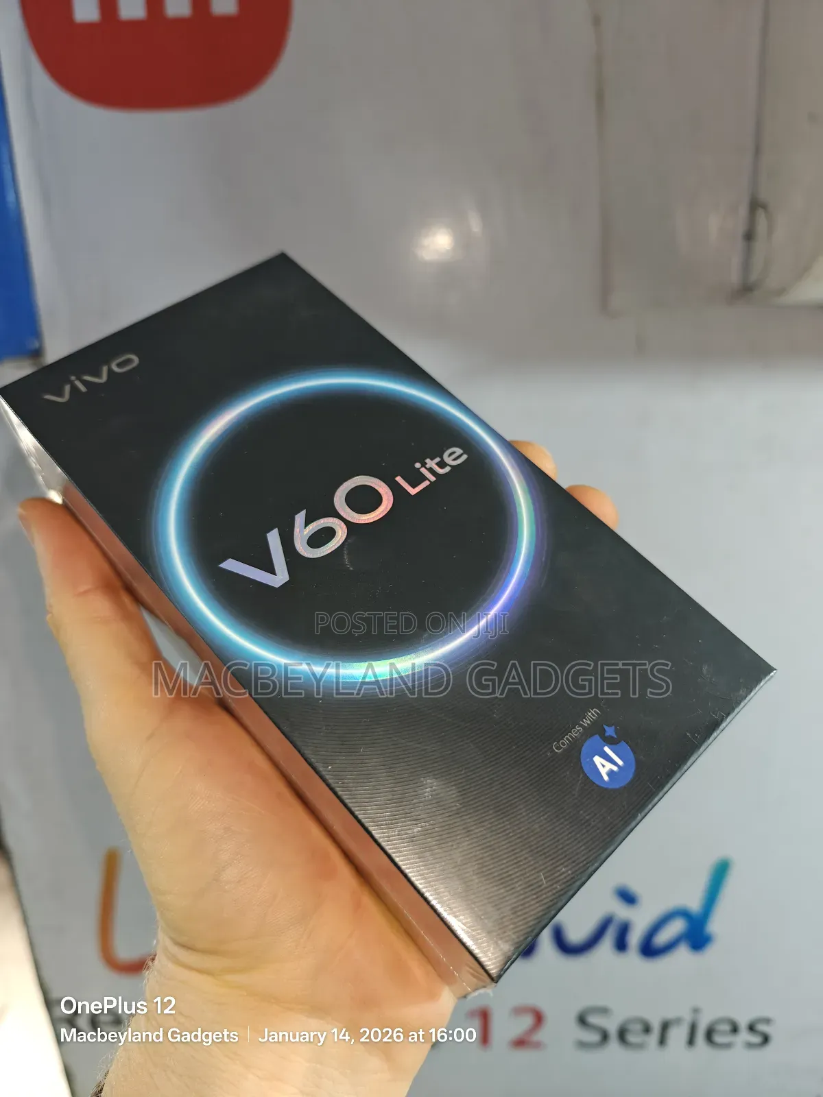 New Vivo V60 256 GB Black