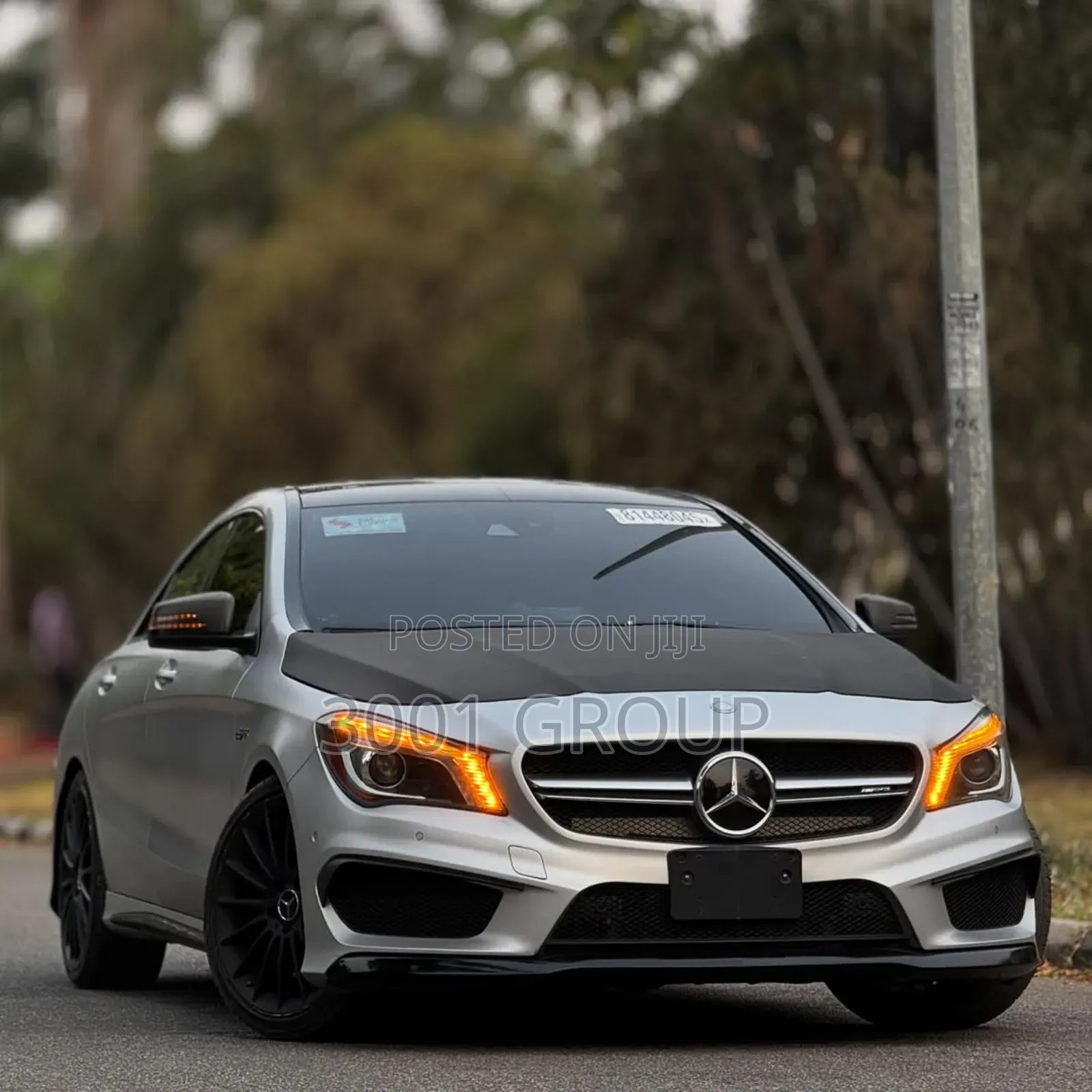 Mercedes-Benz CLA-Class AMG CLA 45 4MATIC Sedan 2016 Silver