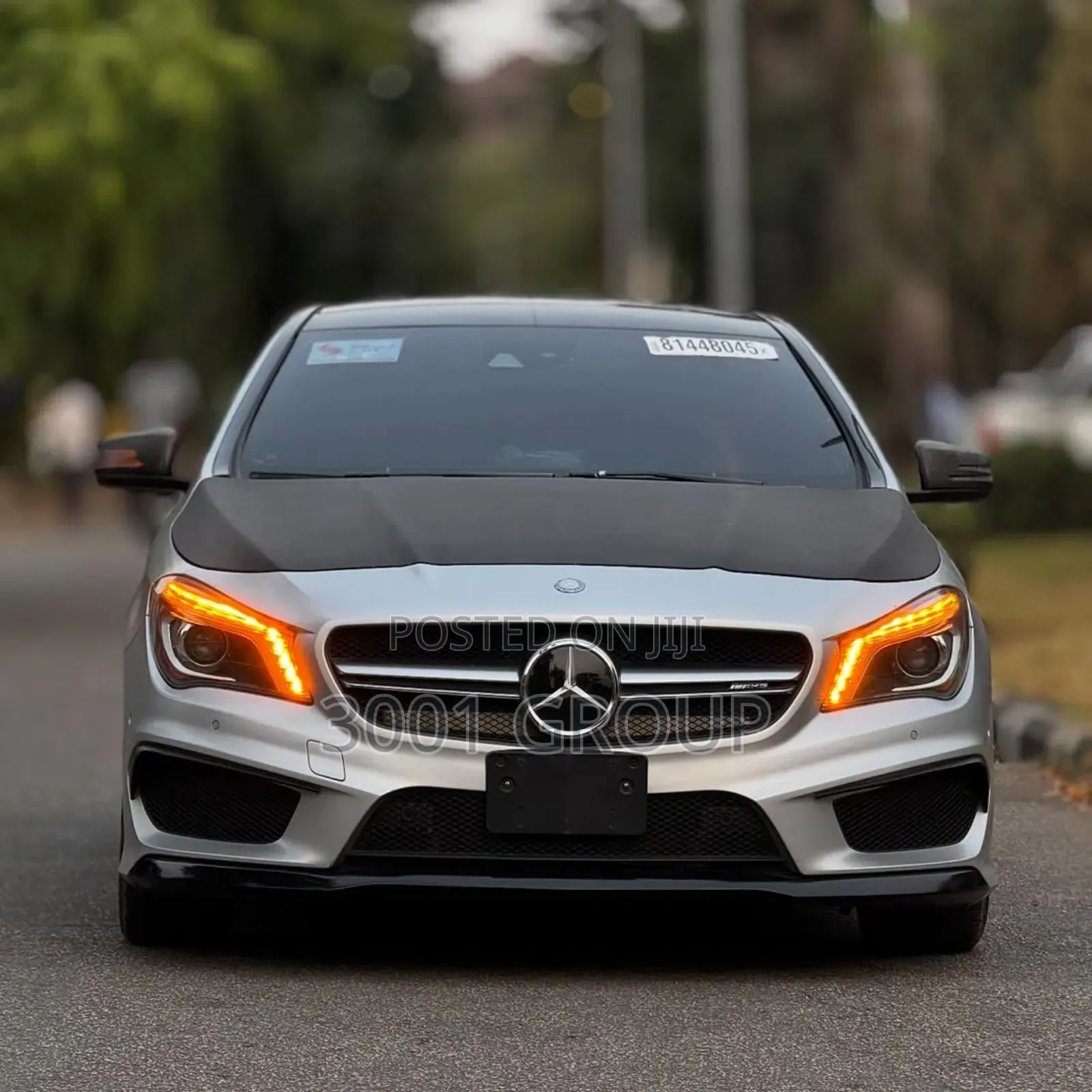 Mercedes-Benz CLA-Class AMG CLA 45 4MATIC Sedan 2016 Silver
