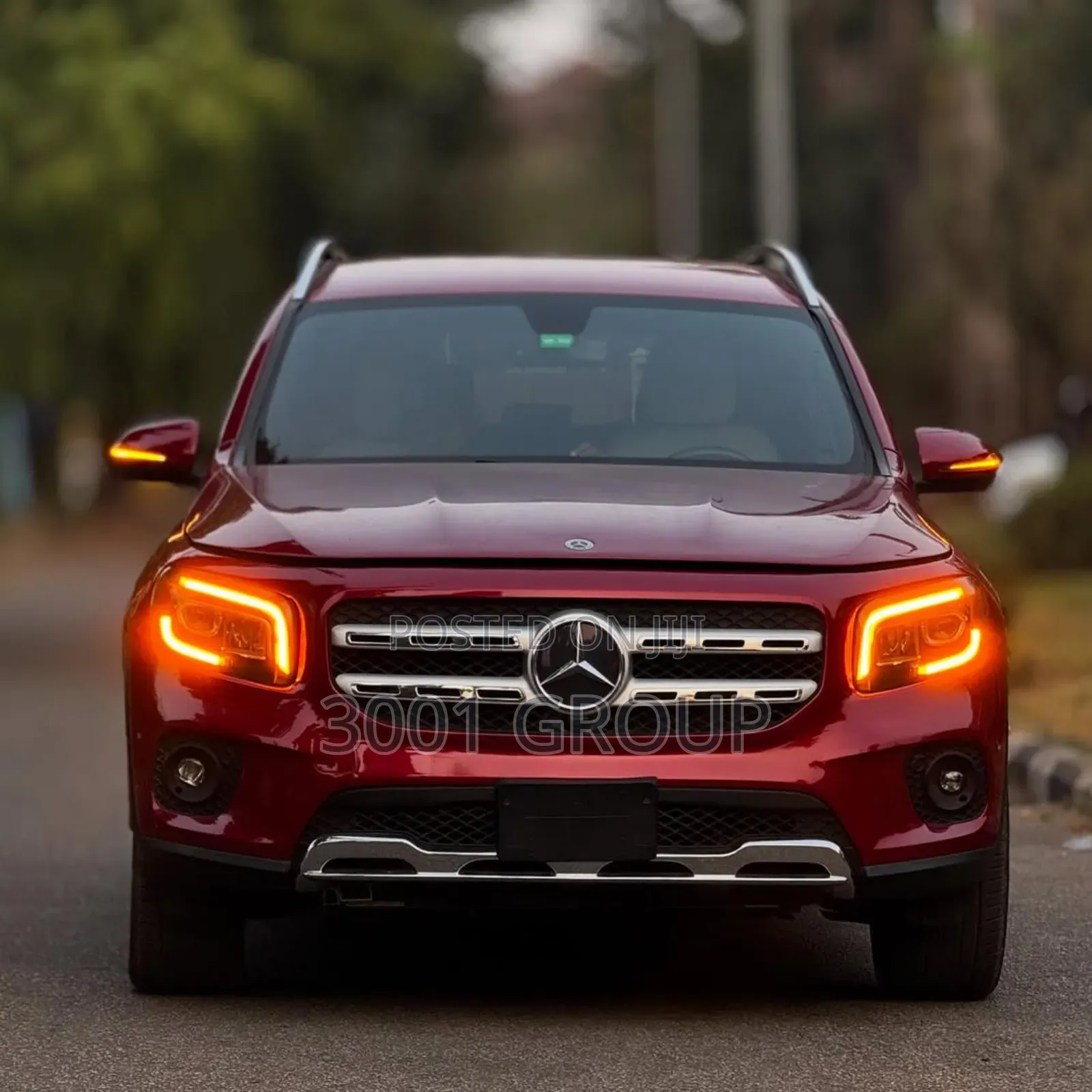Mercedes-Benz GLB-Class GLB 250 4MATIC 2021 Burgundy