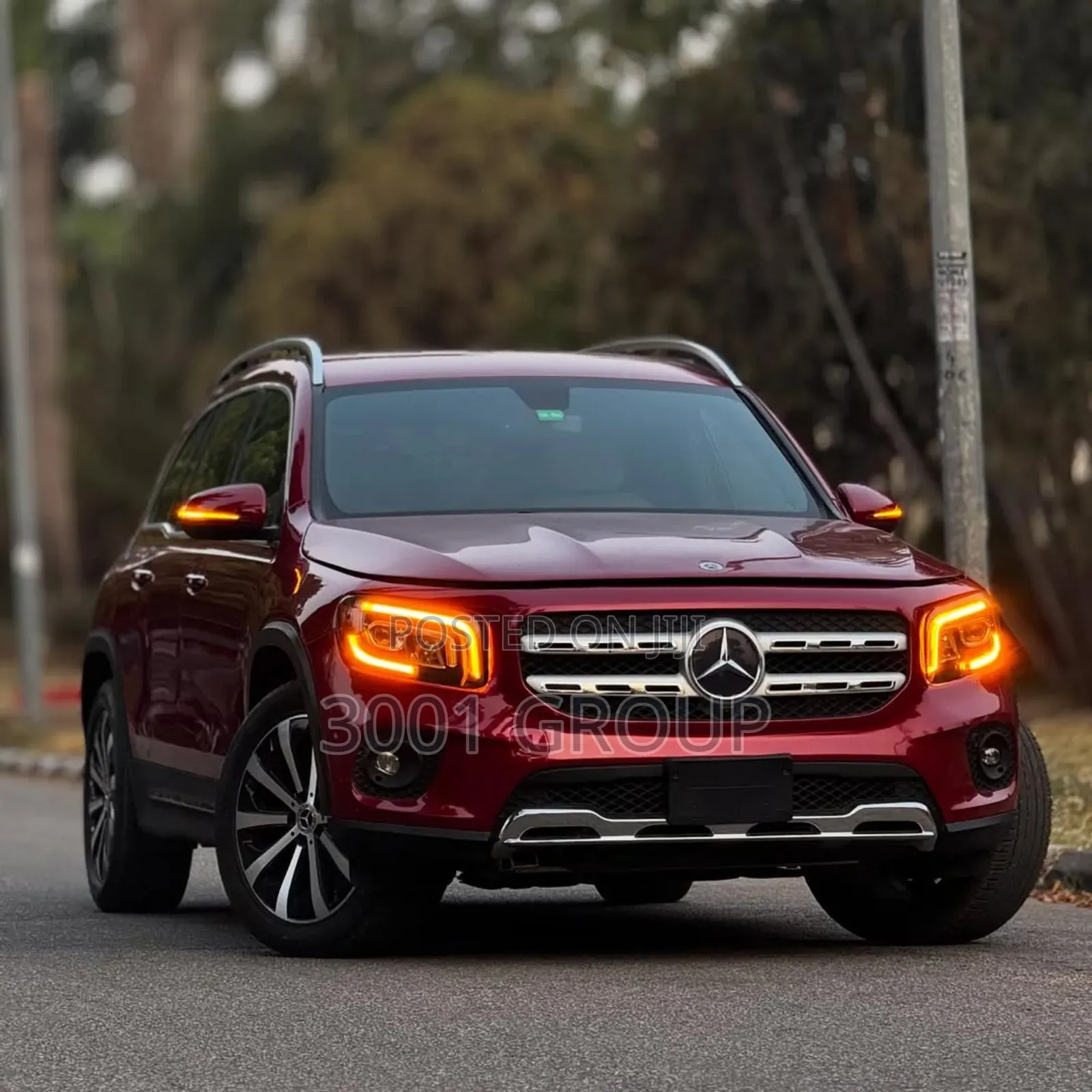 Mercedes-Benz GLB-Class GLB 250 4MATIC 2021 Burgundy