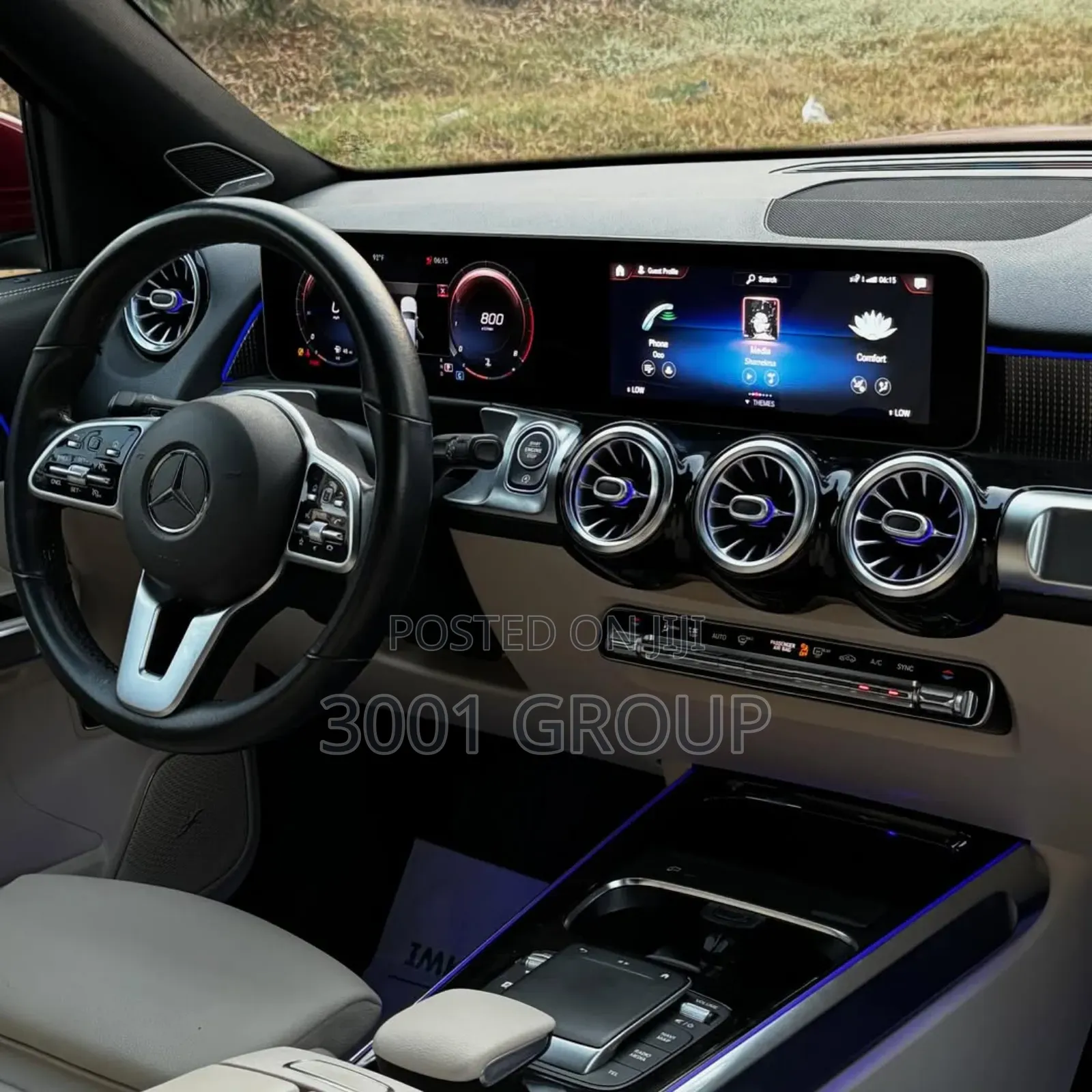 Mercedes-Benz GLB-Class GLB 250 4MATIC 2021 Burgundy