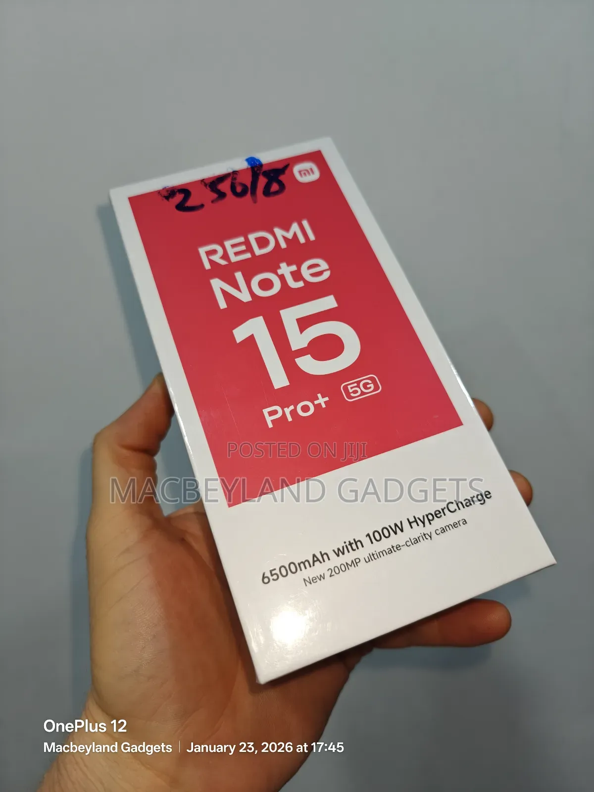 New Xiaomi Redmi Note 15 Pro+ 256 GB Blue