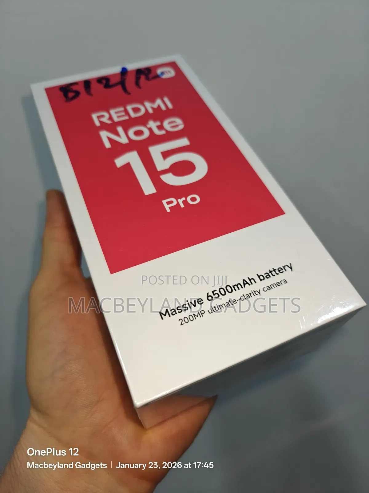New Xiaomi Redmi Note 15 Pro 512 GB Black