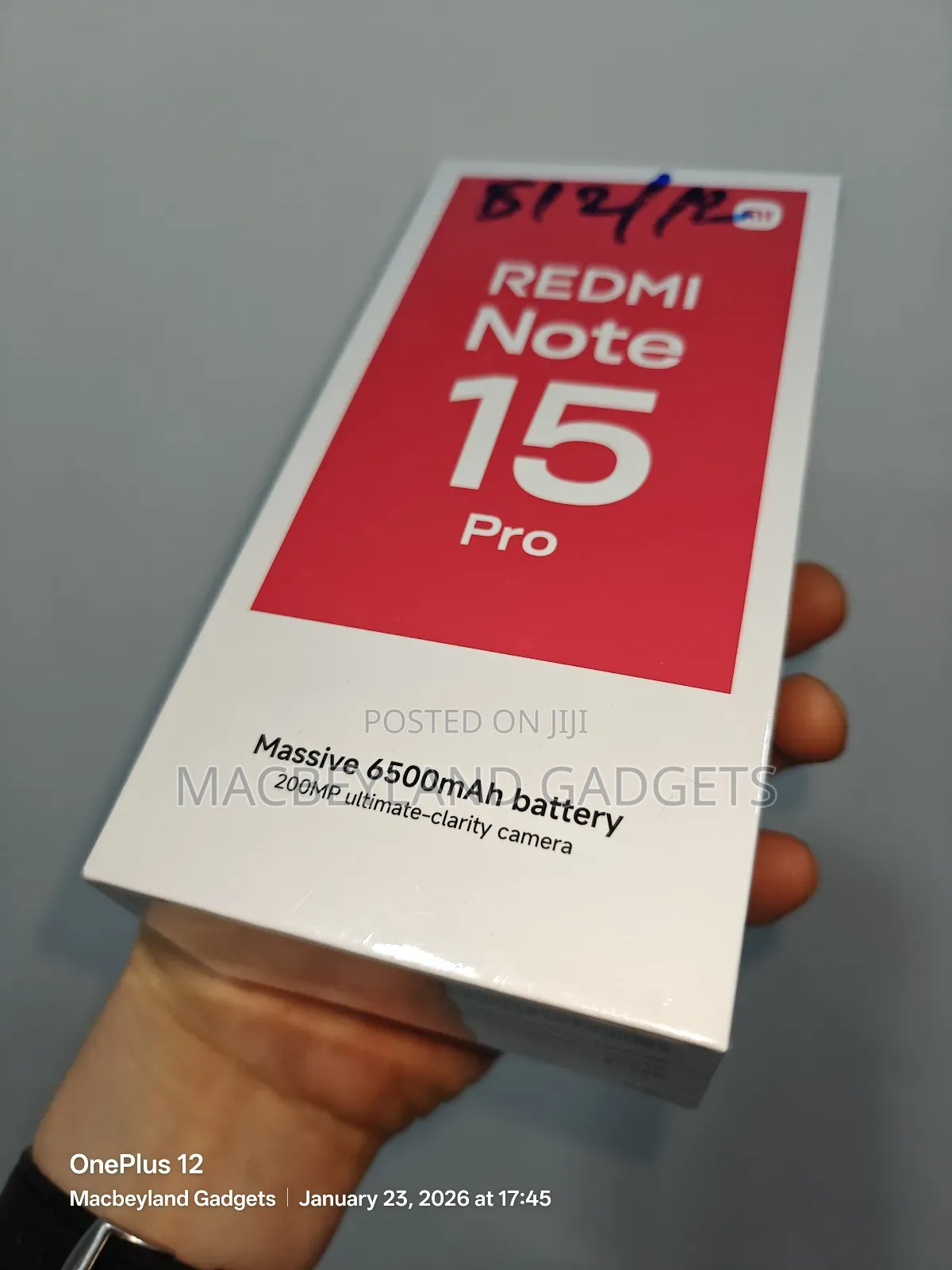 New Xiaomi Redmi Note 15 Pro 512 GB Black