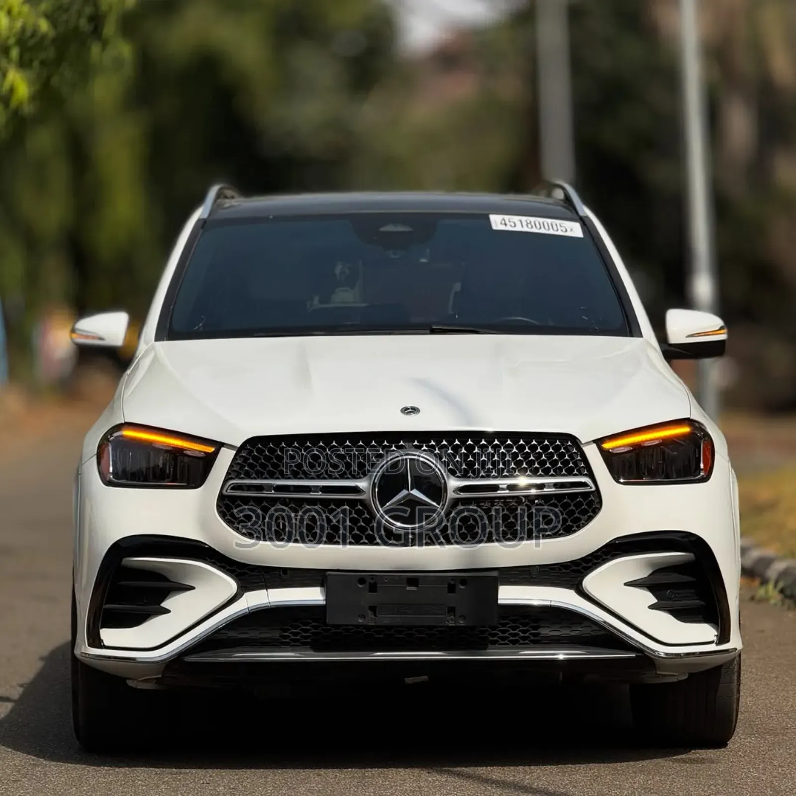 Mercedes-Benz GLE-Class GLE 450 4MATIC AWD 2025 White