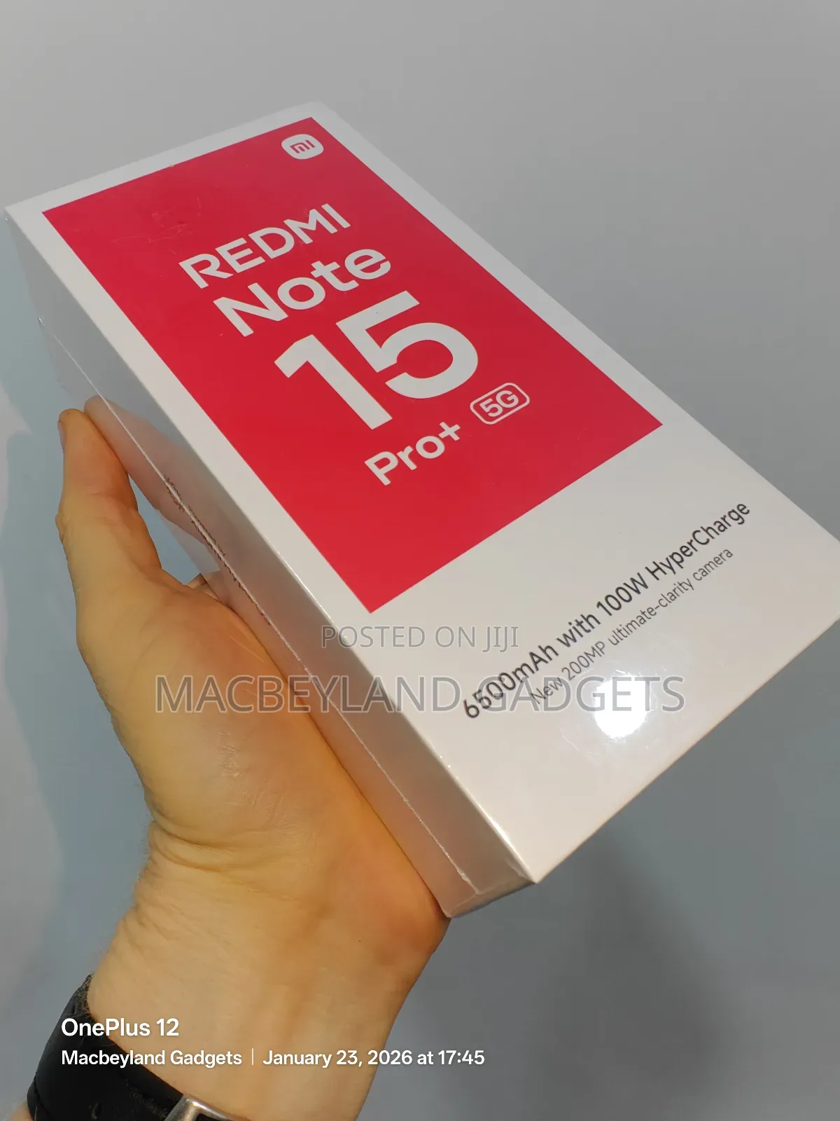 New Xiaomi Redmi Note 15 Pro+ 512 GB Black